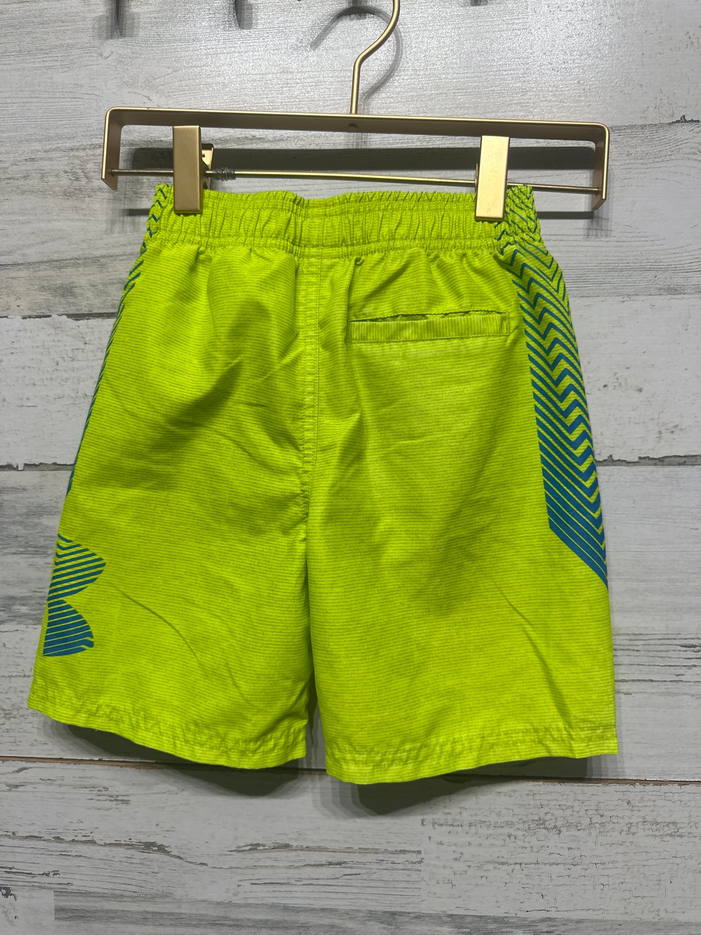 Boys Size 4 Under Armour Swim Trunks - Very Good Used Condition