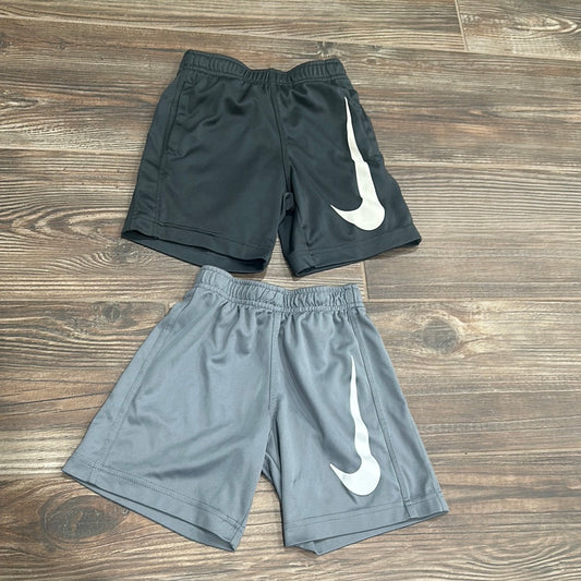 Boys Size 5 (fits 4-5 years) Nike Drifit Shorts Lot (2 pieces) - Good Used Condition