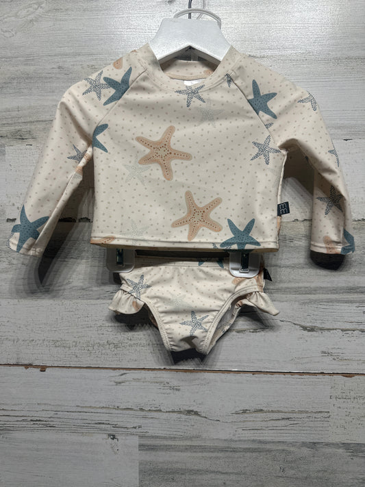 Size 6-9m Modern Moments Starfish Swimsuit- Very Good Used Condition