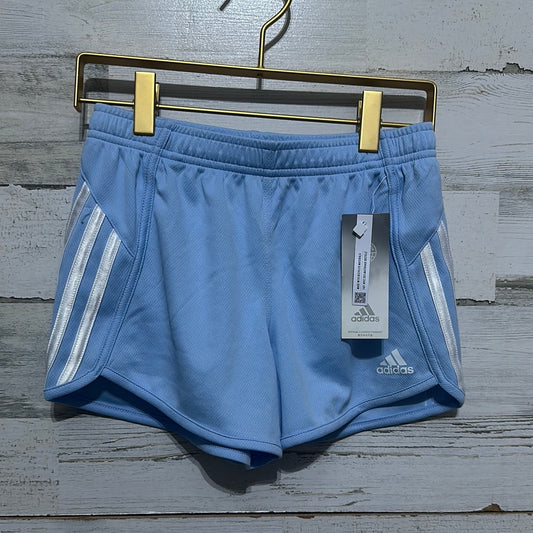 Girls Size Medium (10-12) Adidas striped shorts - new with tags