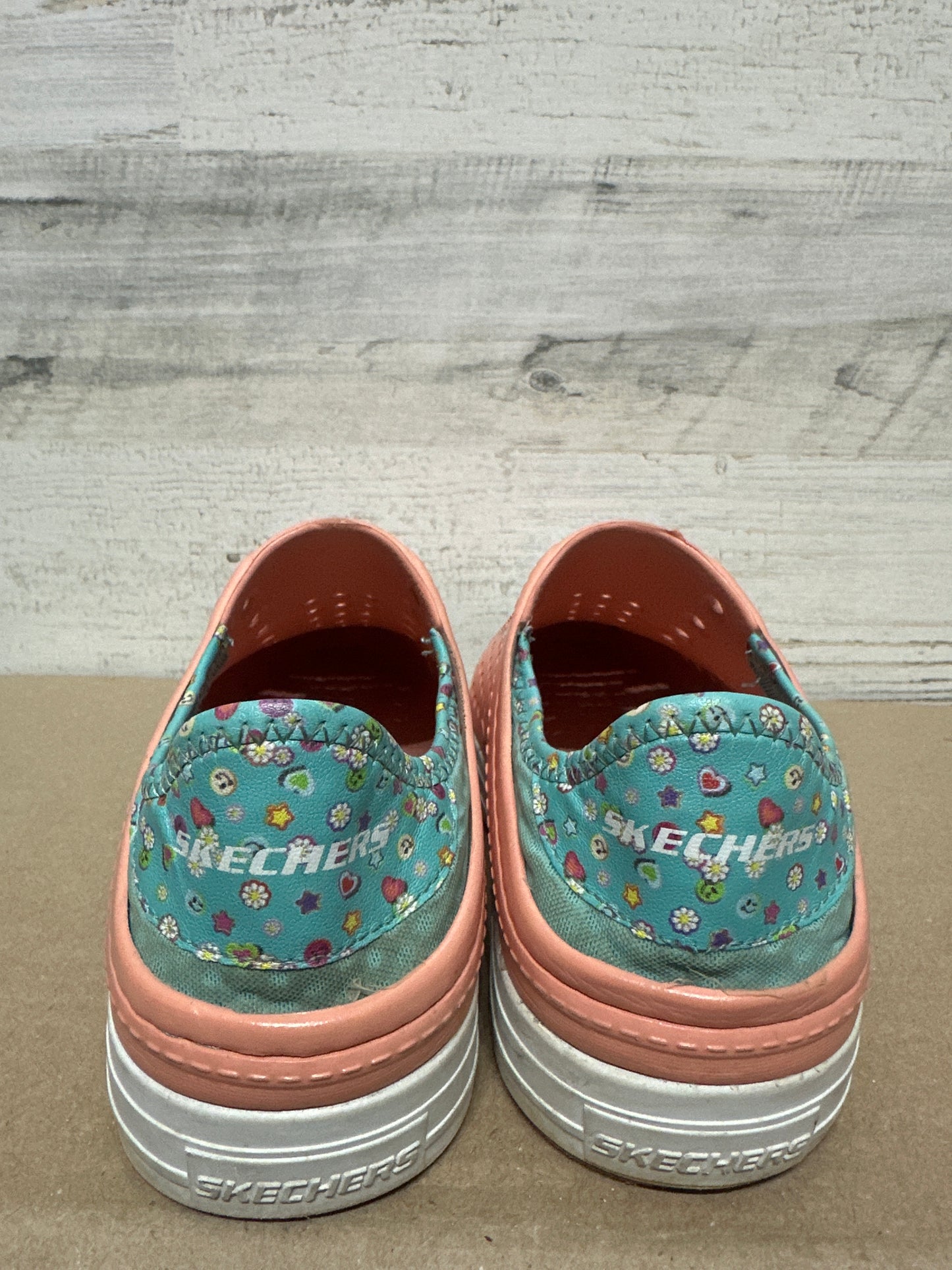 Girls Size Youth 3 Skechers Foamies Slip On Shoes - Good Used Condition