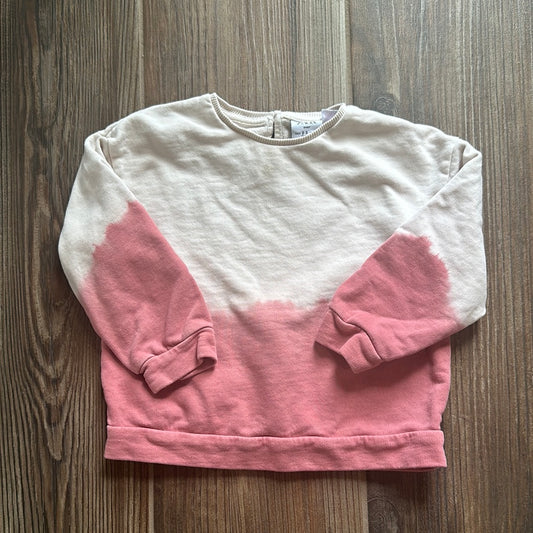 Girls Size 2/3 Zara sweatshirt - play condition