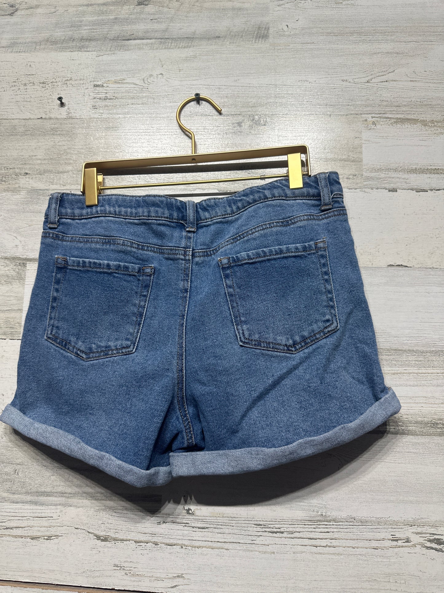 Girls Preowned Size 18 (XXL) Art Class Distressed Denim Shorts - Good Used Condition