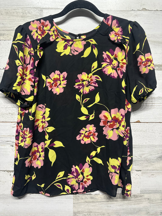 Women’s Large Who What Wear Floral Shirt - Very Good Used Condition