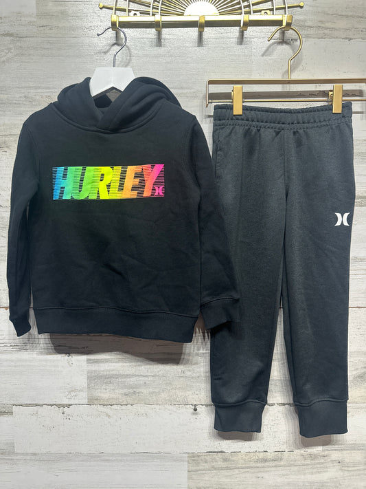 Size 4 Hurley Hoodie and Pants - Very Good Used Condition