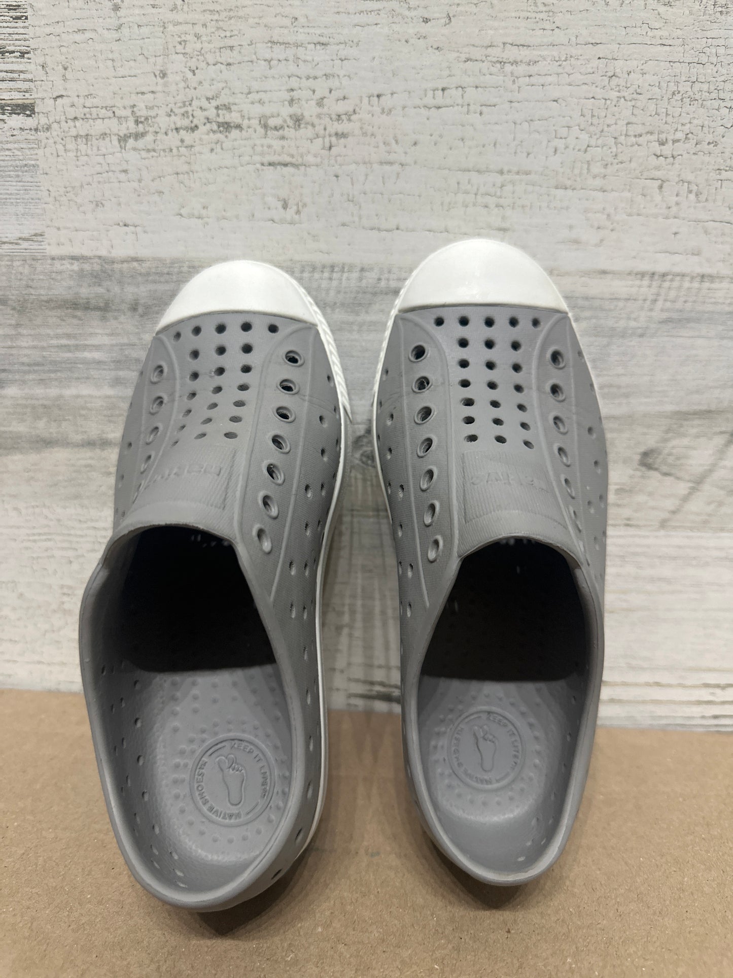 Size J1 Grey Natives - Good Used Condition