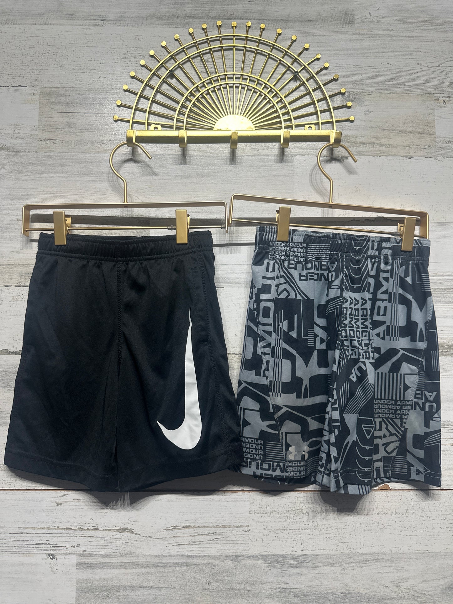 Size 7 Athletic Shorts Lot (2 pieces) - Good Used Condition