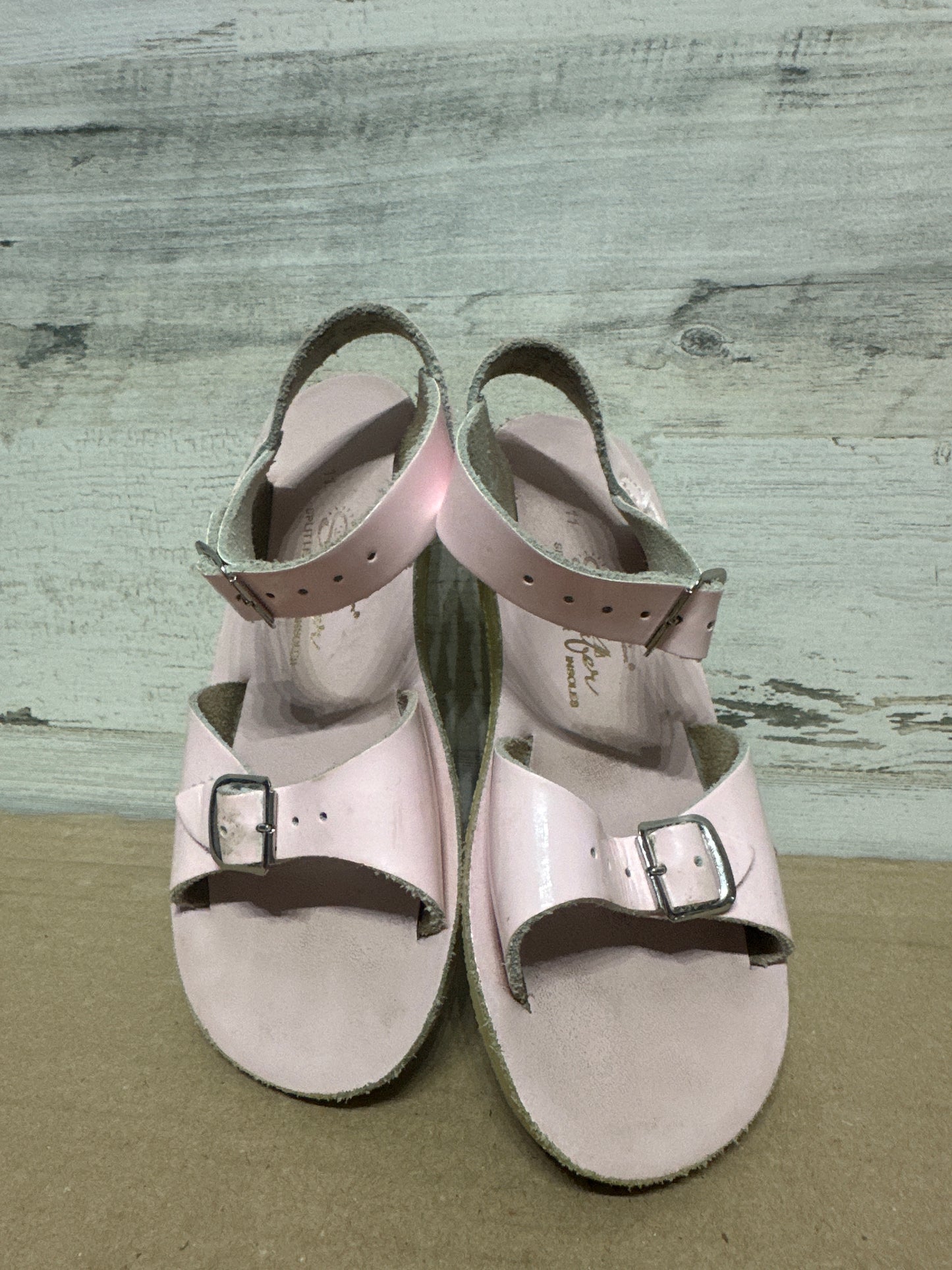 Size 11 Toddler SunSan Surfer Pink Sandals - Good Used Condition*
