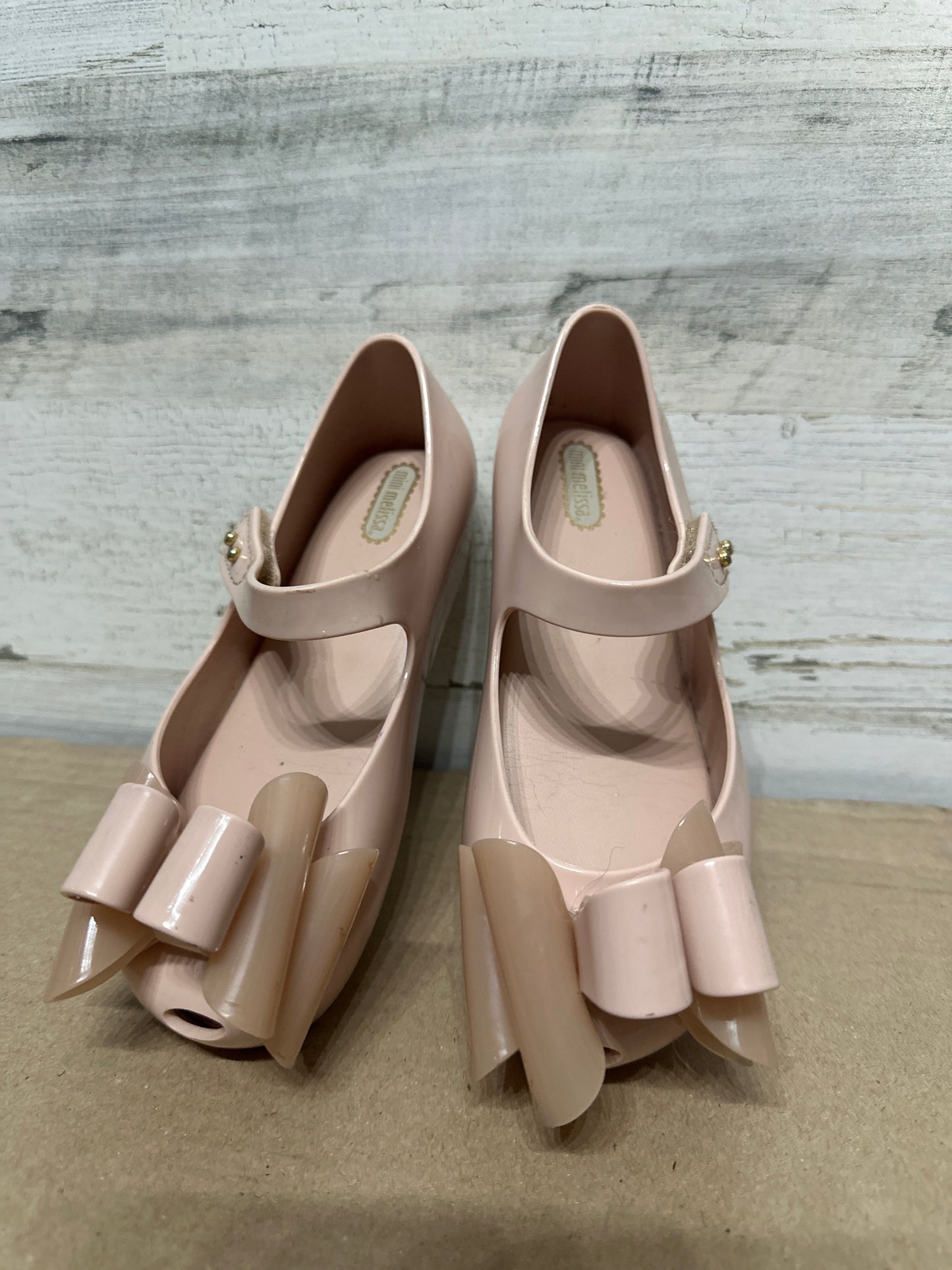 Size 12 Mini Melissa Bow Shoes - Good Used Condition*