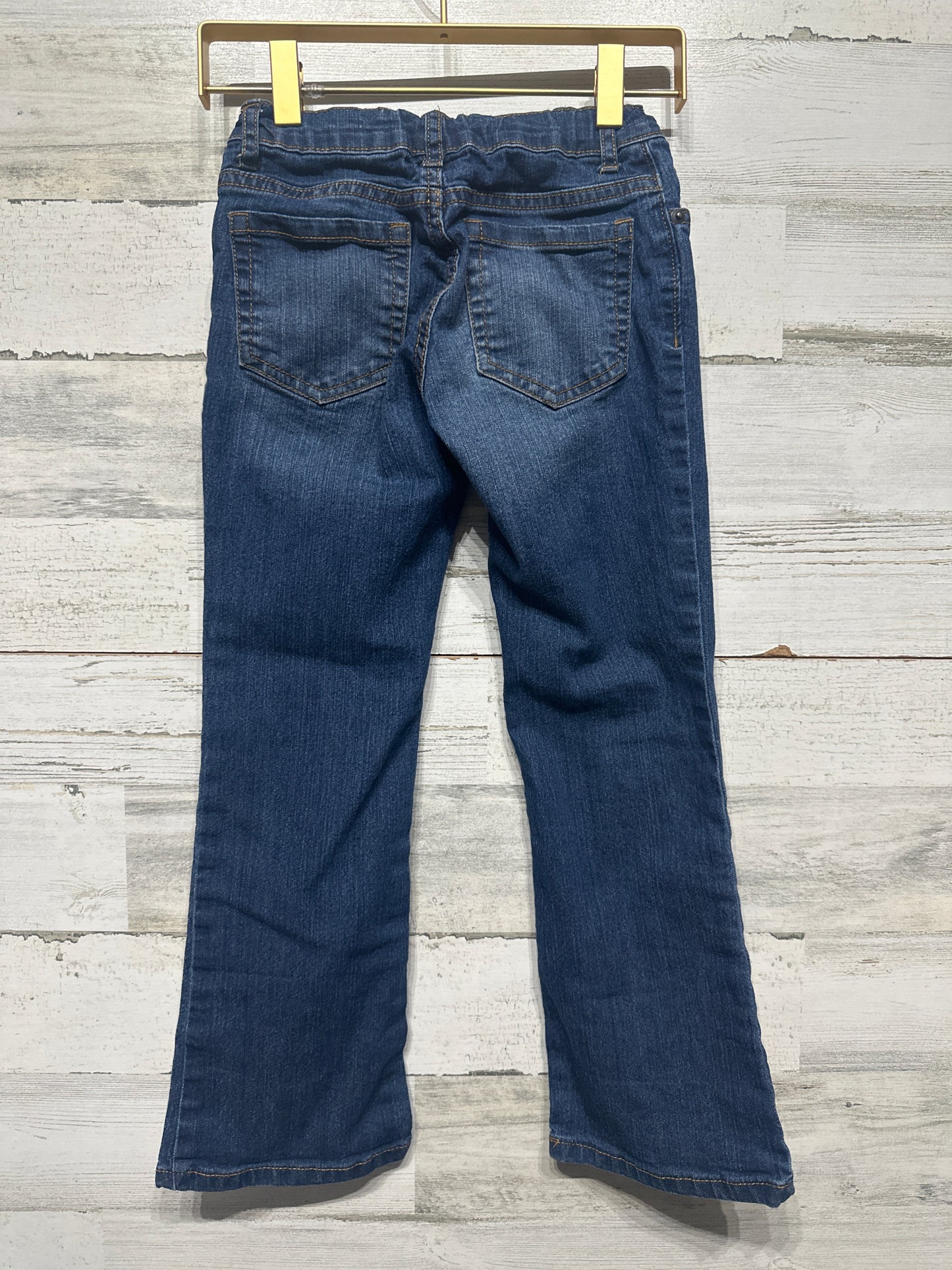 Girls Size 6x-7 Children’s Place Adjustable Waist Bootcut Jeans - Good Used Condition