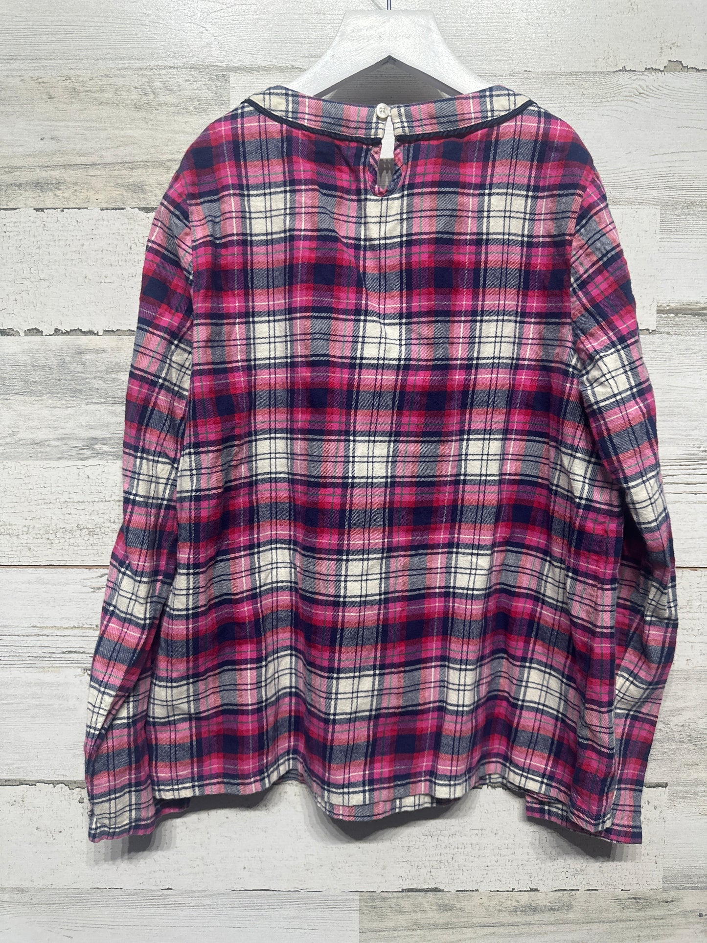 Size 14 Large Vineyard Vines Plaid Long Sleeve Shirt - Very Good Used Condition