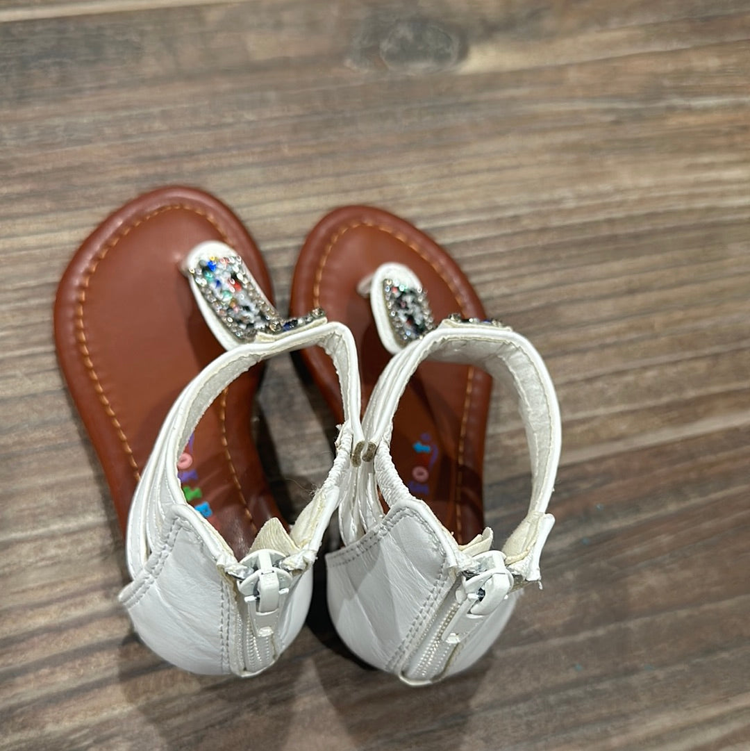 Girls Size 7 (toddler) Sugarfoot Sandals - Very Good Used Condition