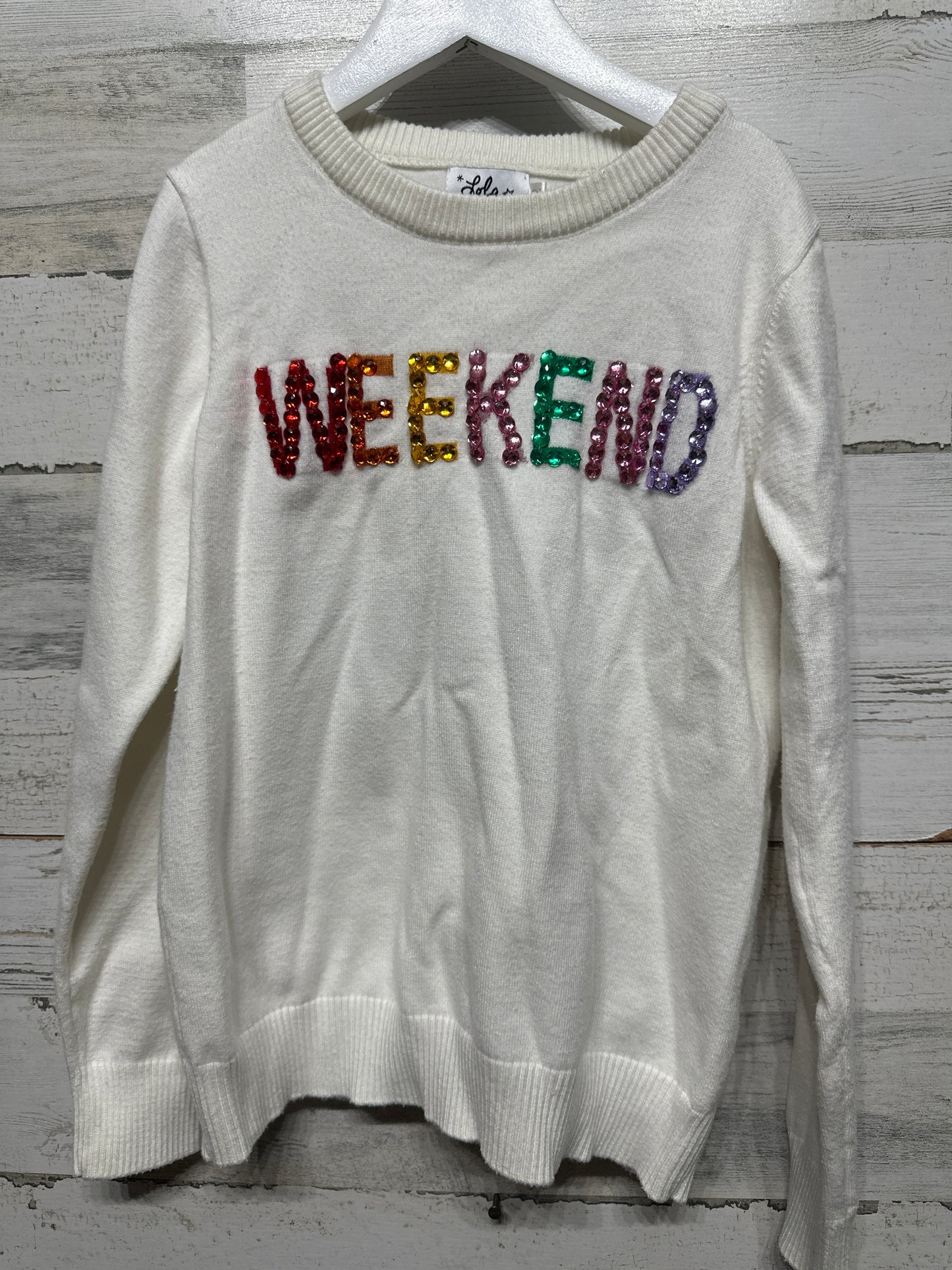 Girls Size 12 Lola + The Boys Weekend Sweater - Good Used Condition*