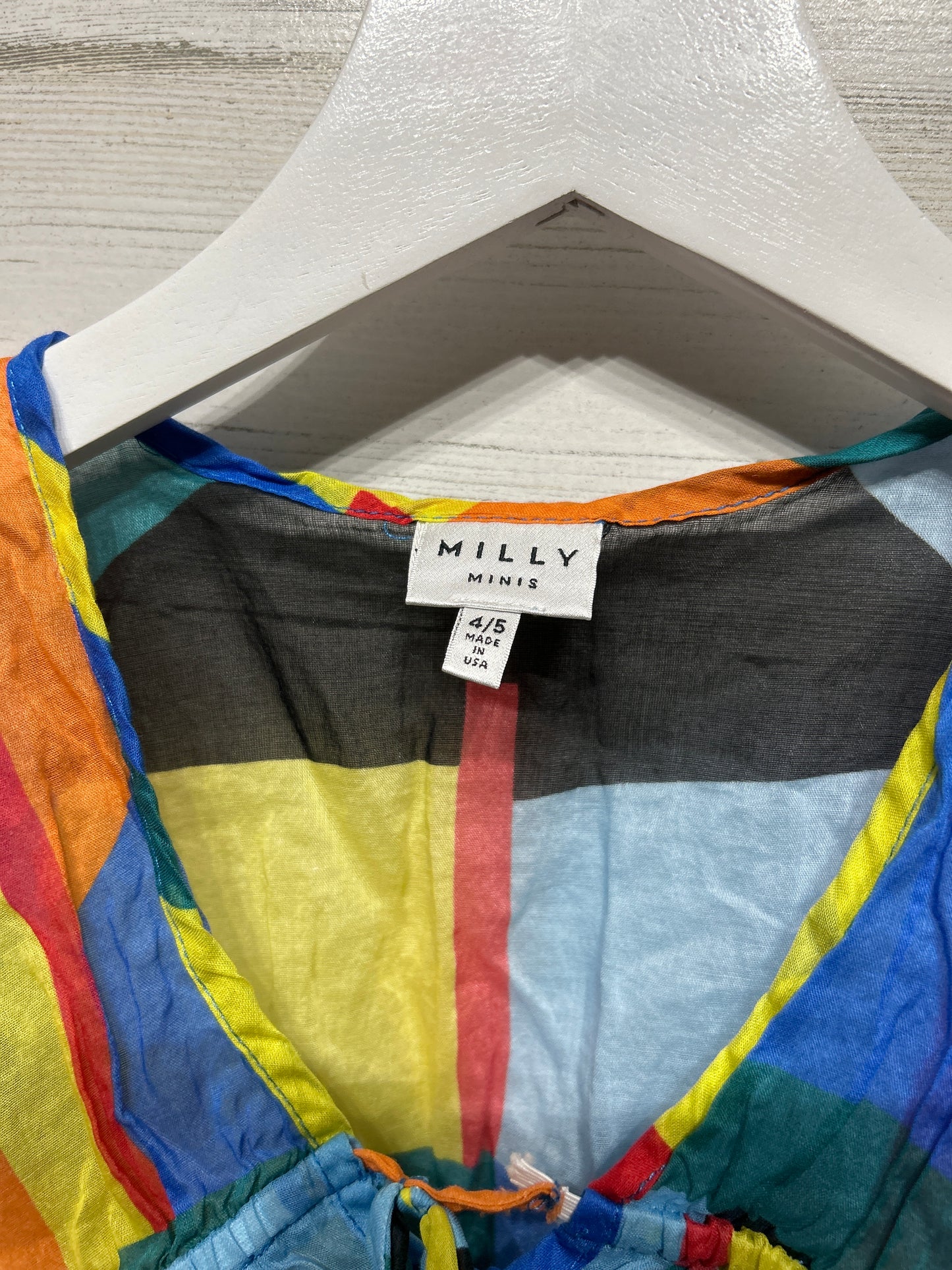 Girls Size 4/5 Milly Minis Coverup - Good Used Condition