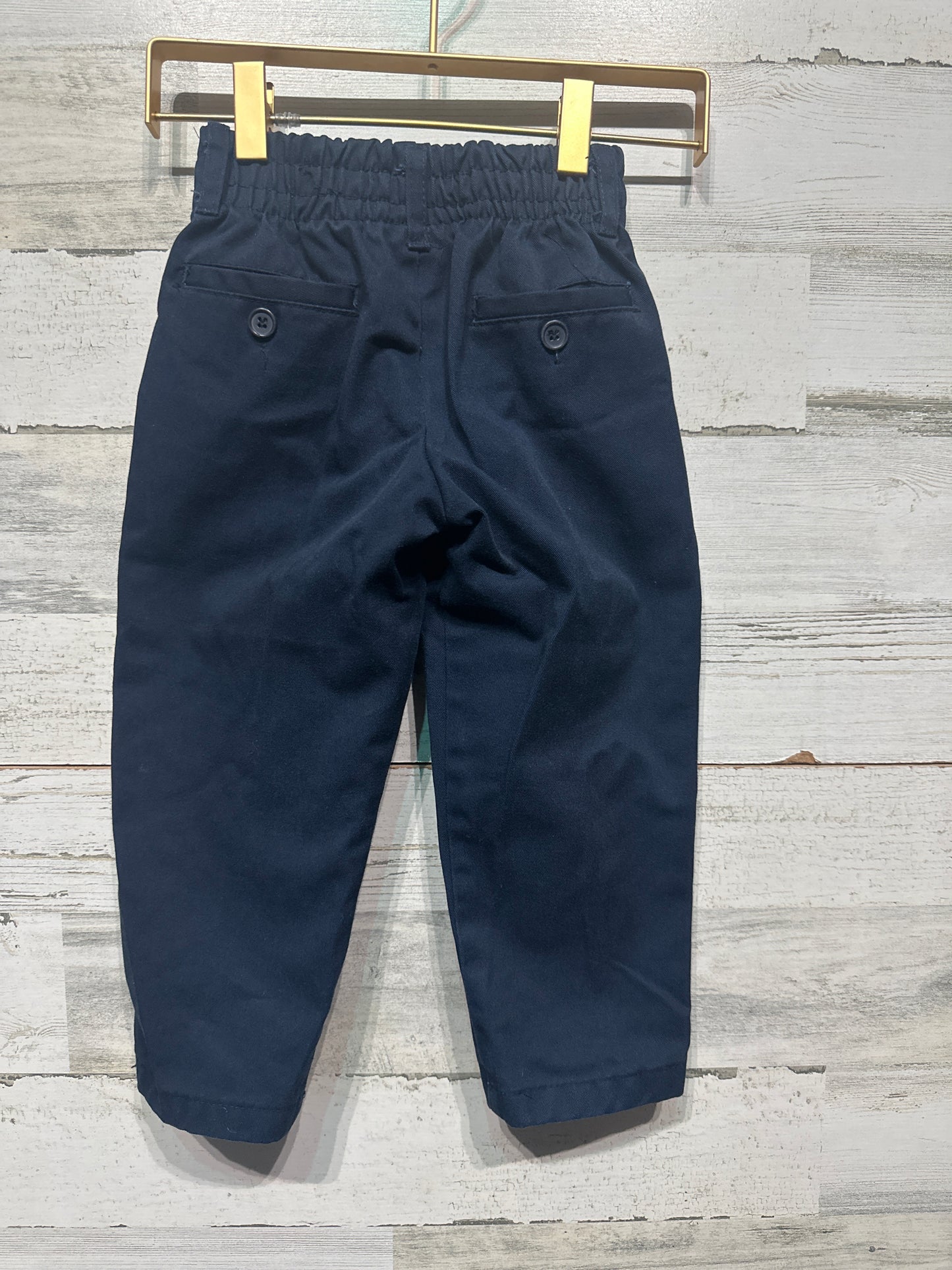 Boys Size 4 Galaxy Authentic School Uniform Navy Pants - Good Used Condition