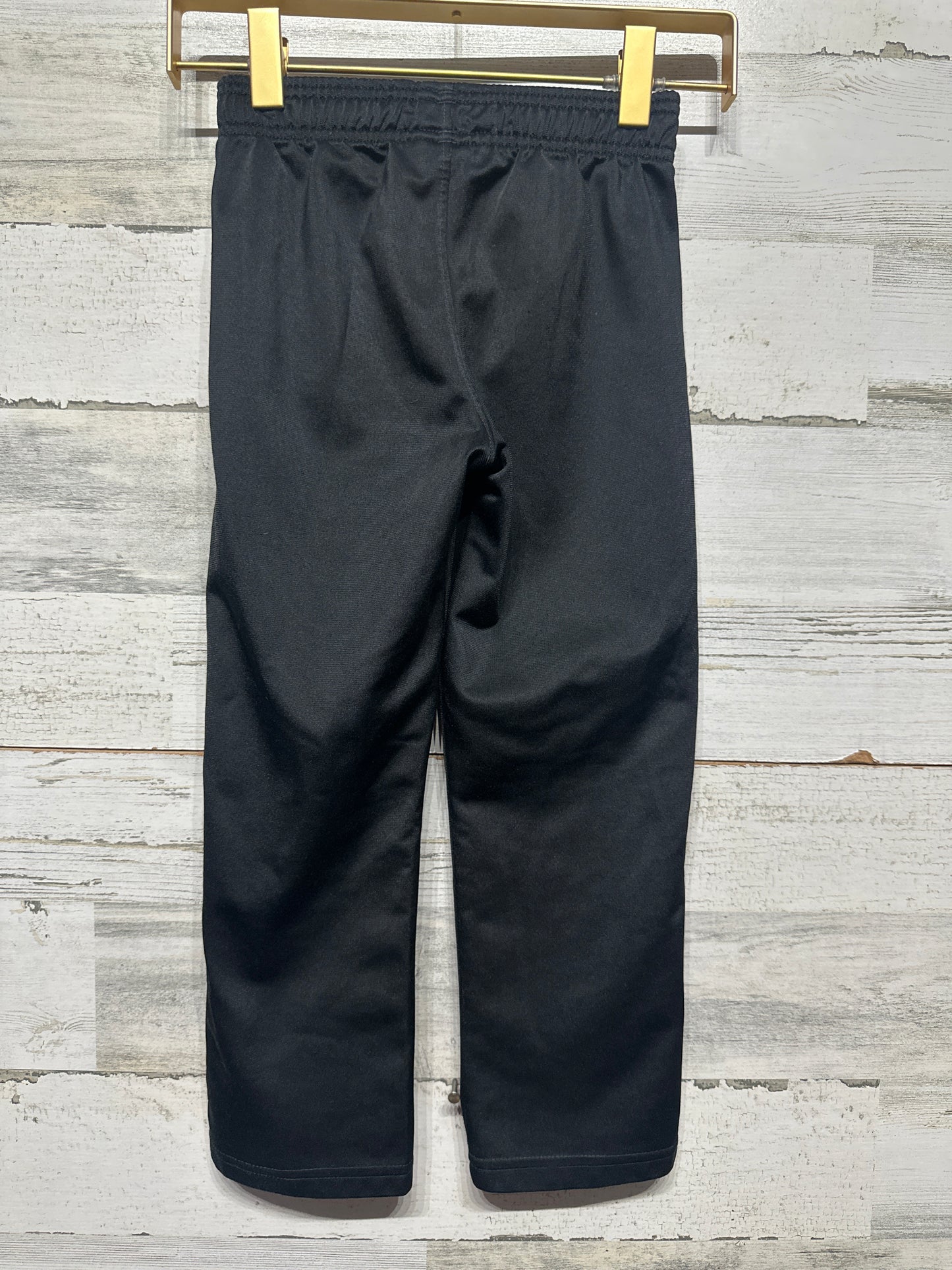 Boys Size 4 Under Armour Black Athletic Pants - Good Used Condition