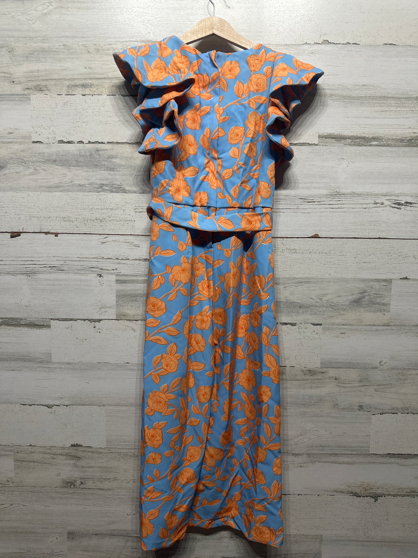 Size 10 GB Girls Floral Long Jumpsuit/Romper  - Very Good Used Condition