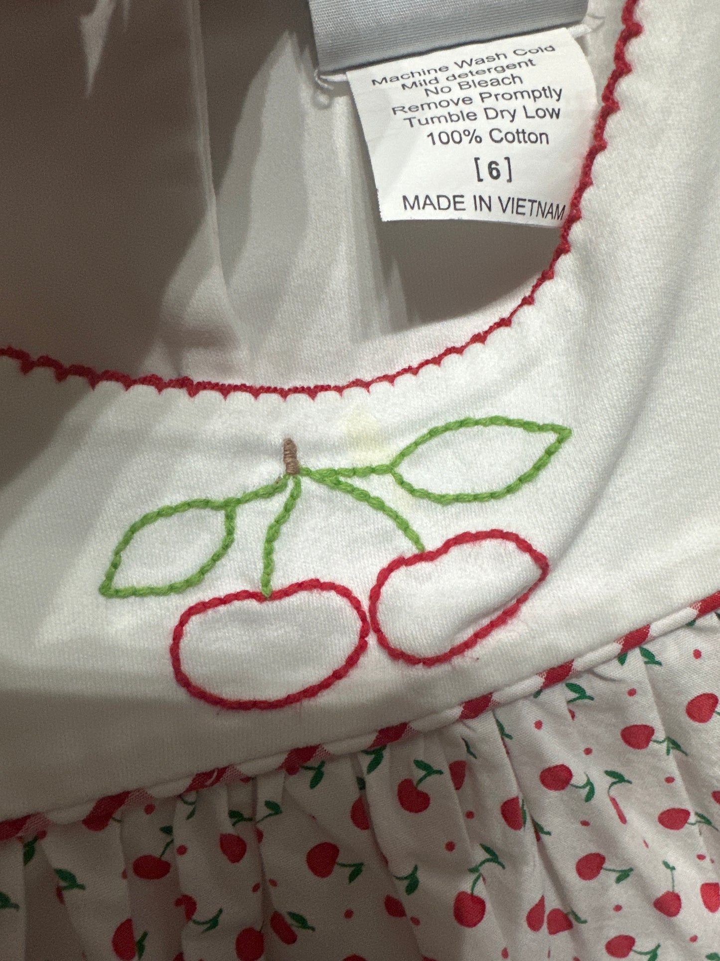 Size 6 Castles and Crowns Cherry Shirt - Play Condition*
