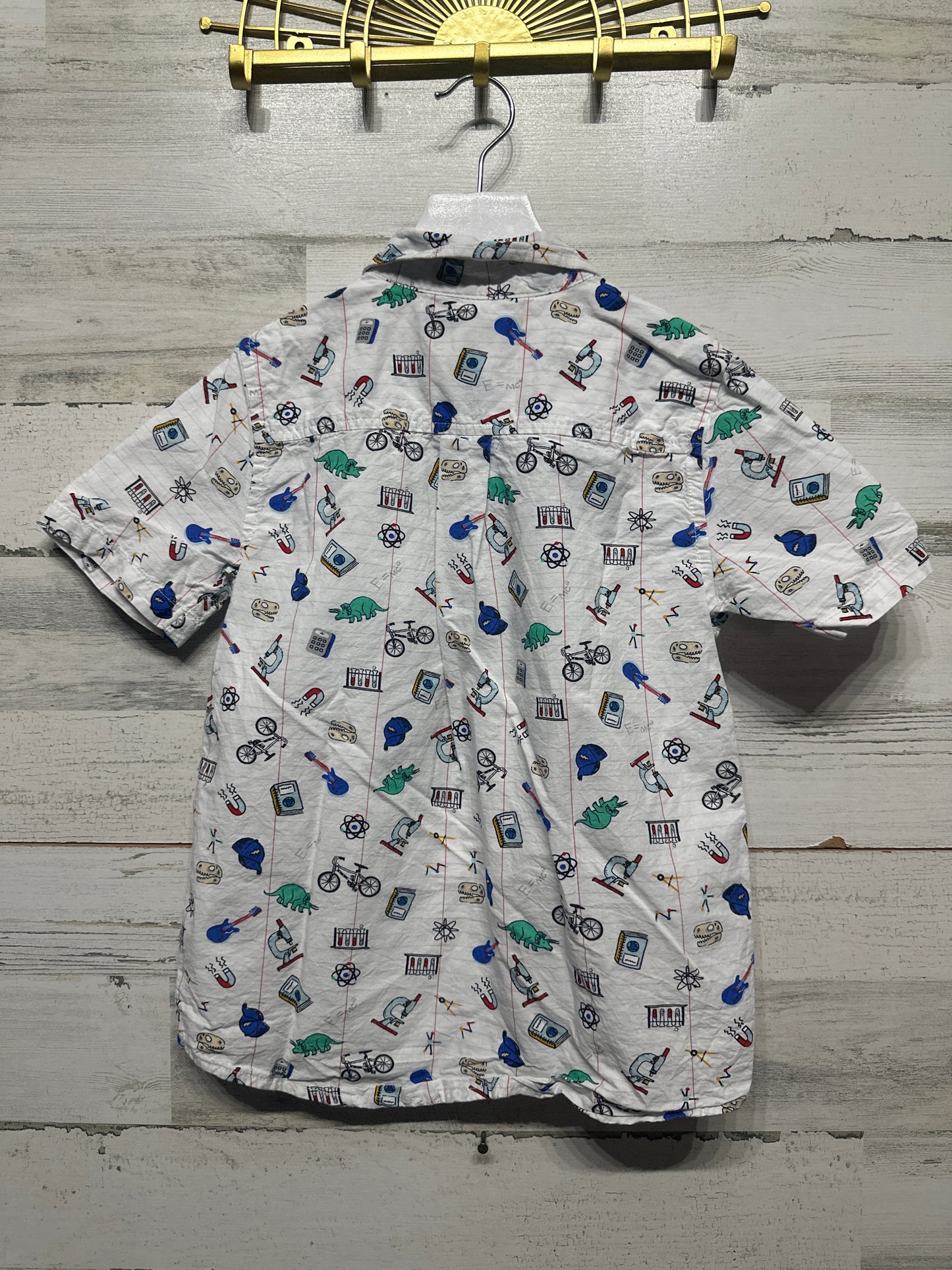 Boys Size 7/8 Children's Place Button Up Shirt - Good Used Condition