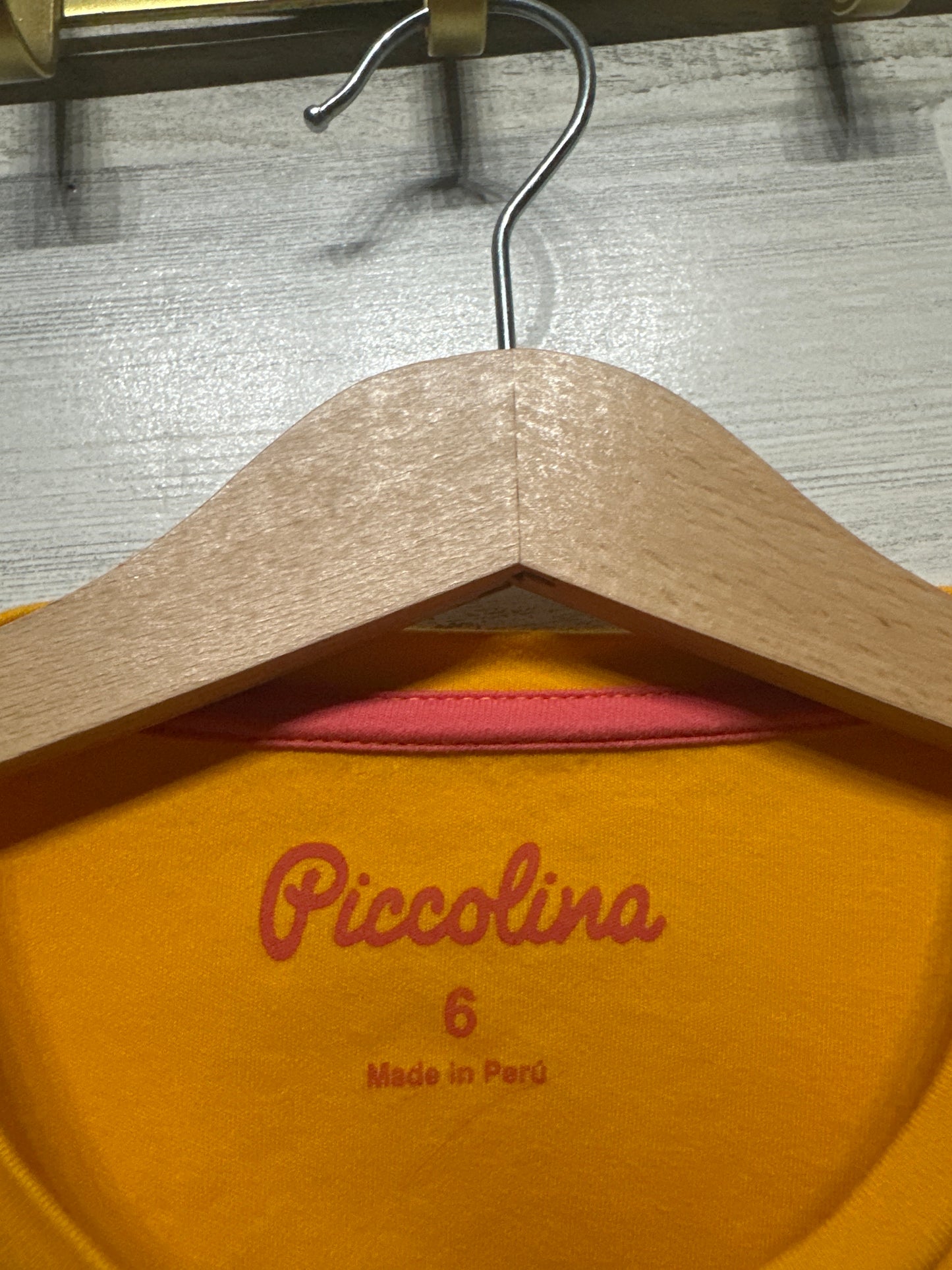 Size 6 Piccolina Ruth Bader Ginsburg Long Sleeve Shirt - Good Used Condition