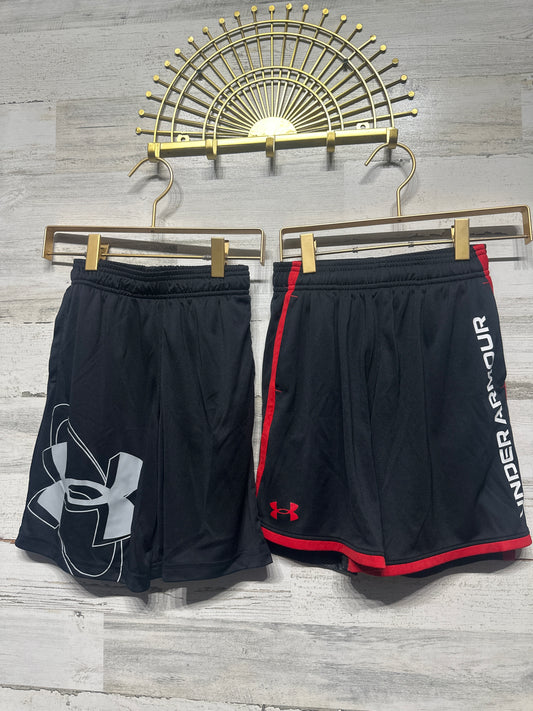 Size YSM ( 8 ) Under Armour Athletic Shorts Lot (2 pieces) - Very Good Used Condition