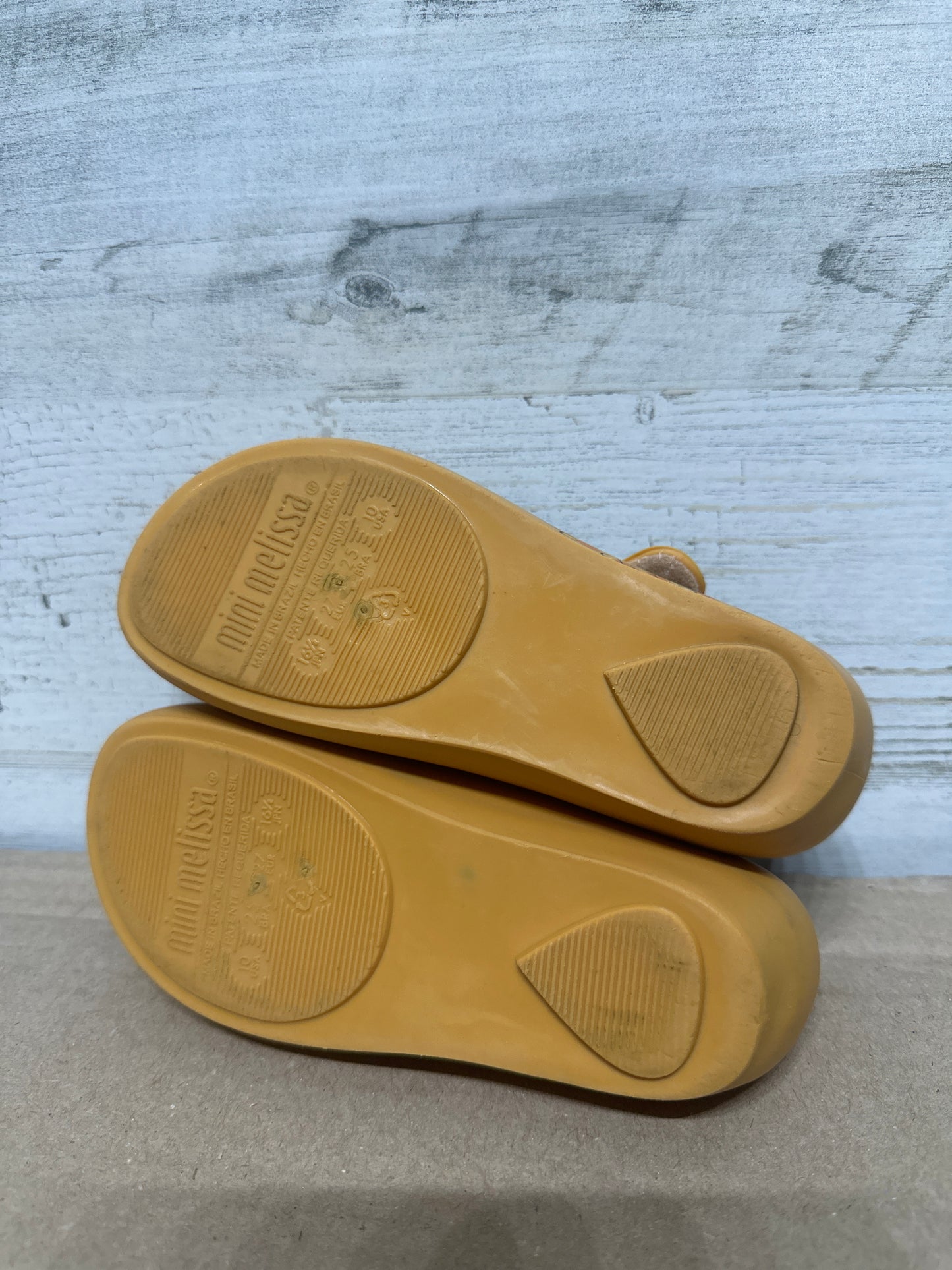 Size 10 Toddler Mini Melissa Bambi Shoes - Good Used Condition*