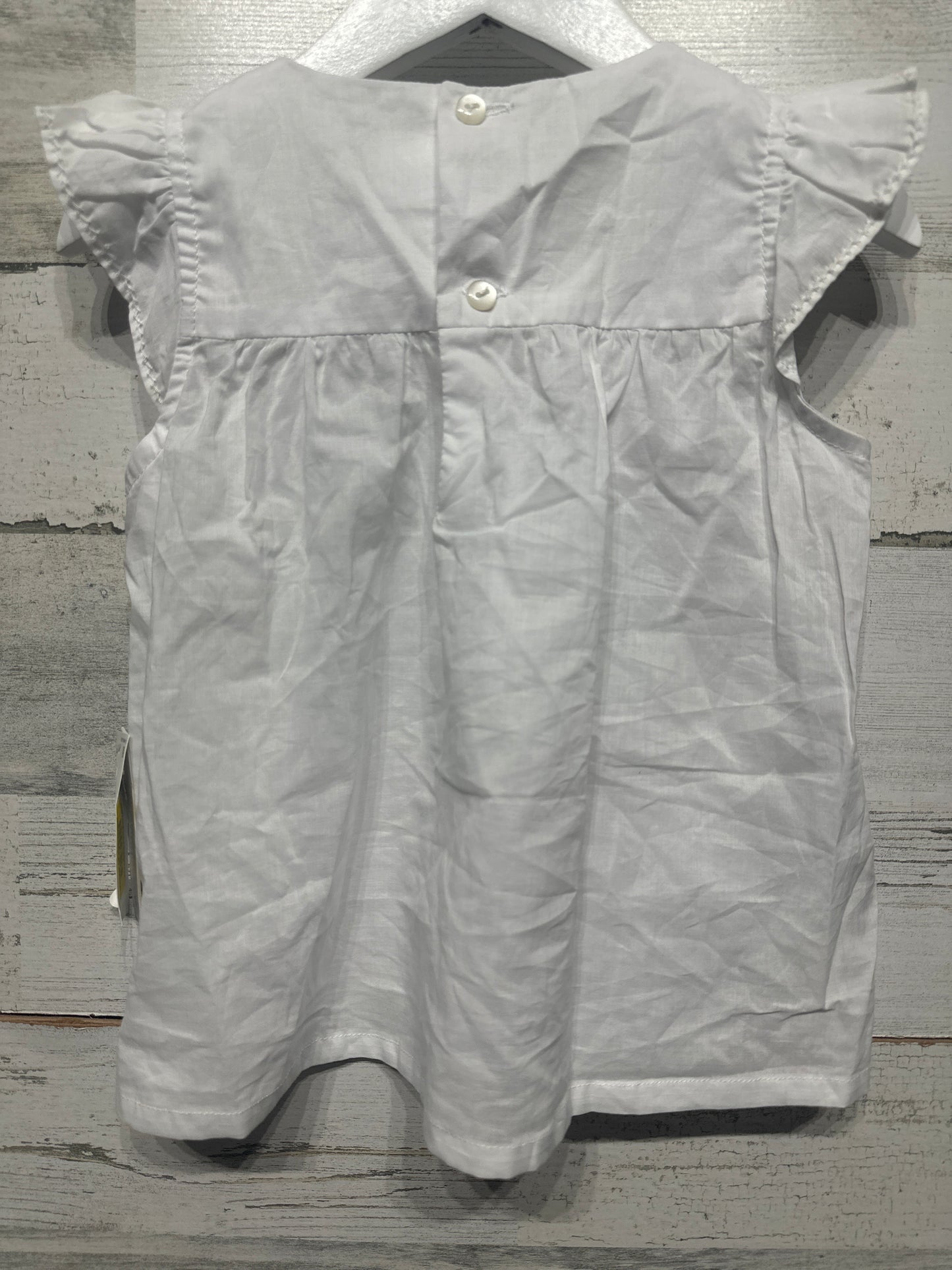 Girls Size 5 Edgehill Collection White Shirt - New With Tags