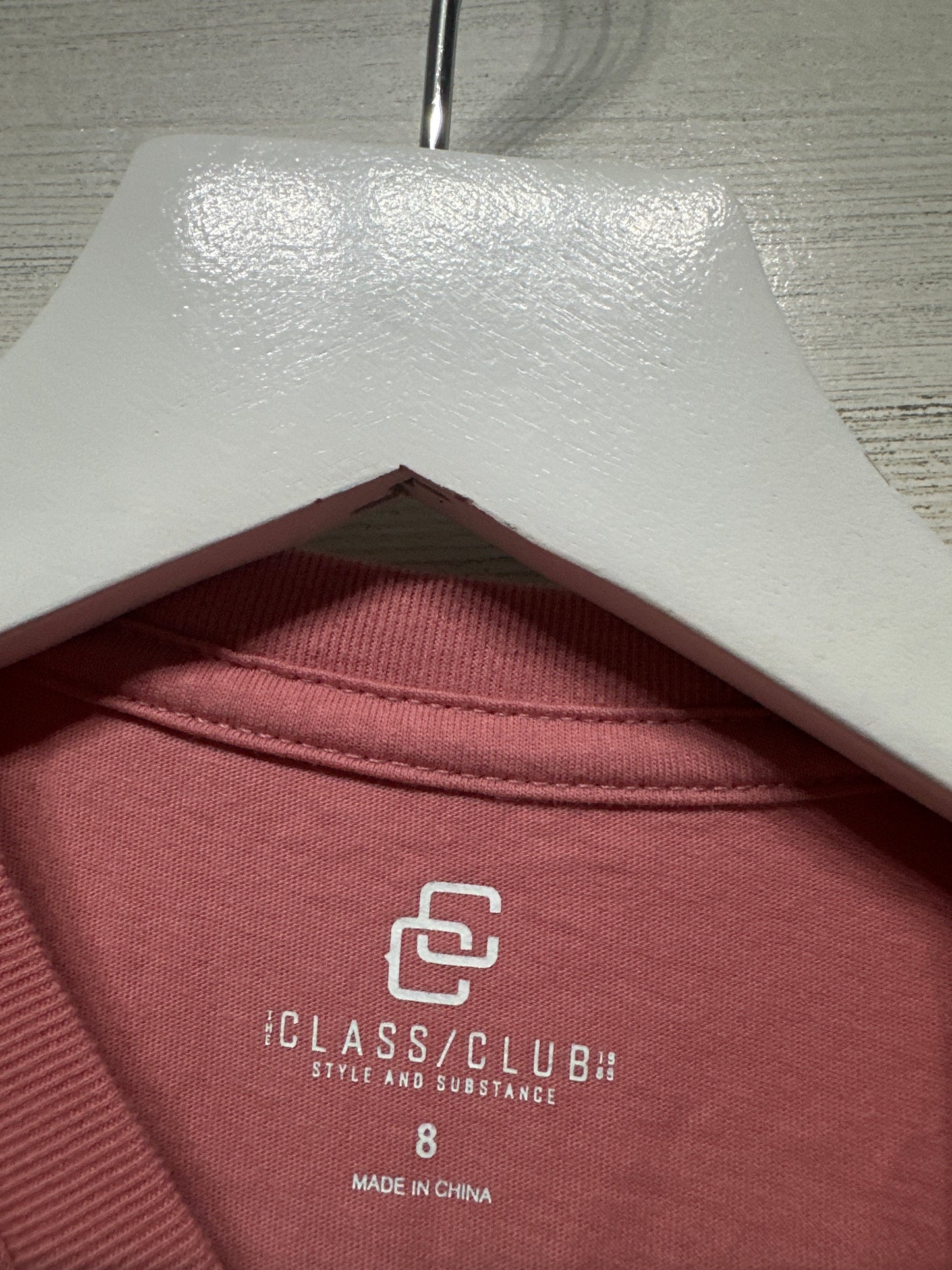 Boys Fits like Size 6 (marked Size 8) Class Club T-Shirt - Good Used Condition