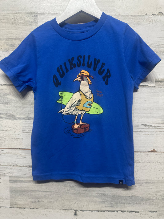 Size 5 (Small) Quicksilver T-Shirt - Very Good Used Condition