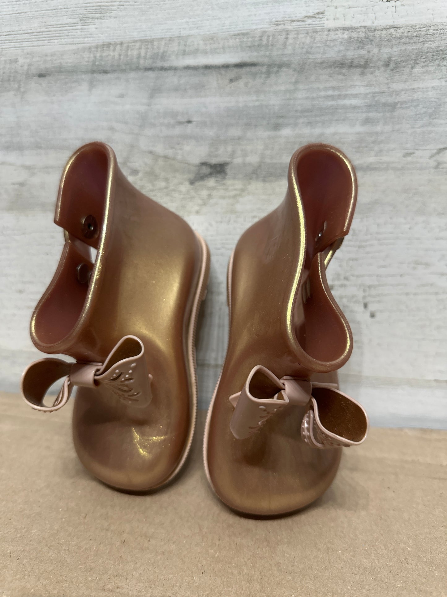Size 8 Toddler Mini Melissa Bow Boots - Good Used Condition*