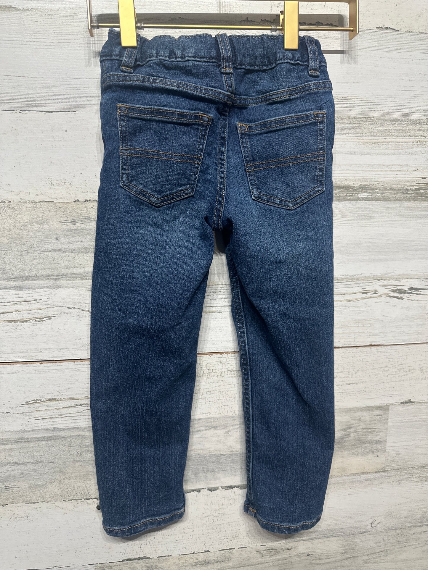Size 4t Osh Kosh Adjustable Waist Straight Jeans - Very Good Used Condition