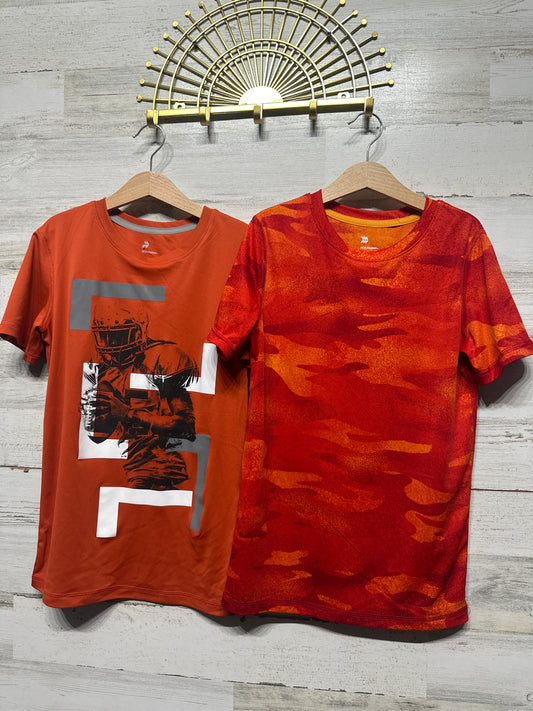 Boys Size 8/10 Medium  All in Motion Drifit Shirt Lot (2 Pieces)  - Very Good Used Condition
