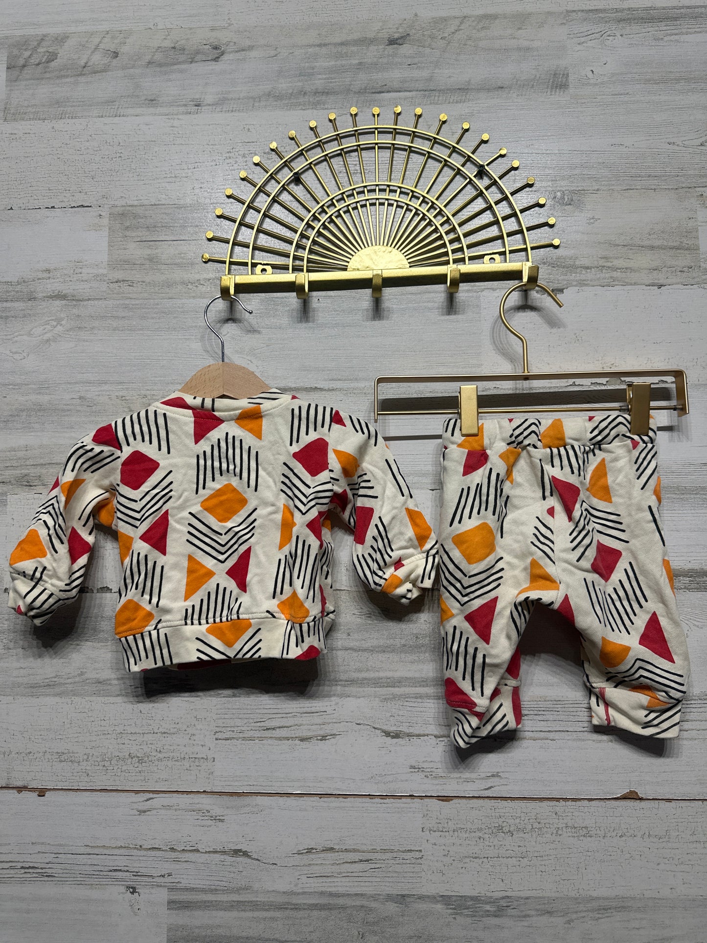 3-6m Ade+ Ayo Two Piece Cotton Set - Good Used Condition