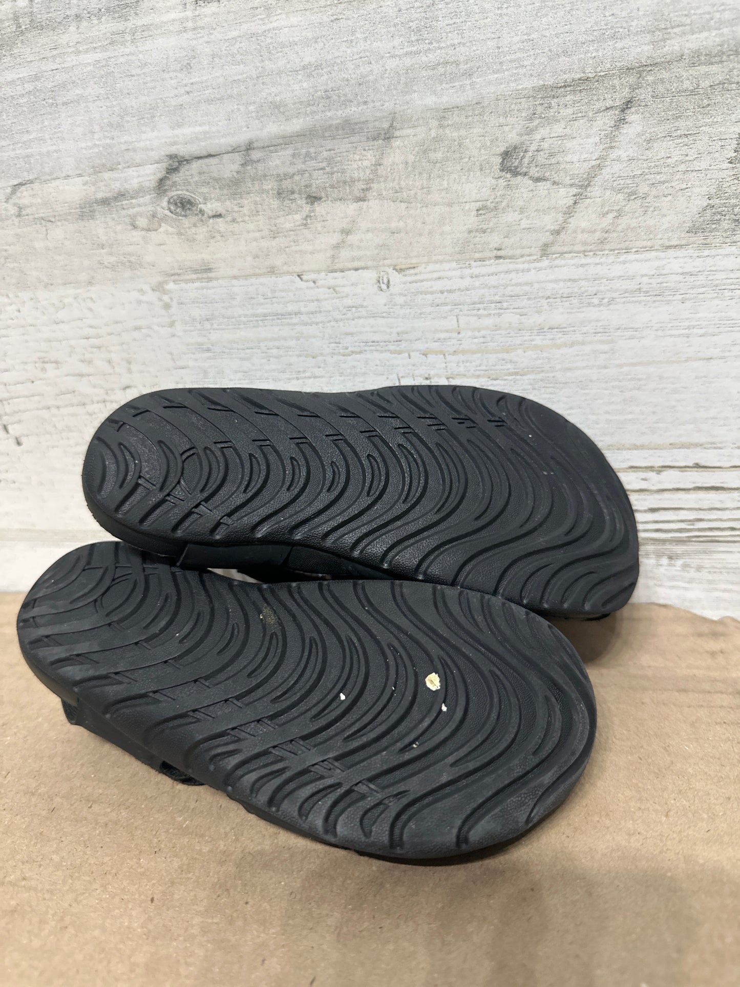 Size 9 (Toddler) Nike Black Sandals - Good Used Condition