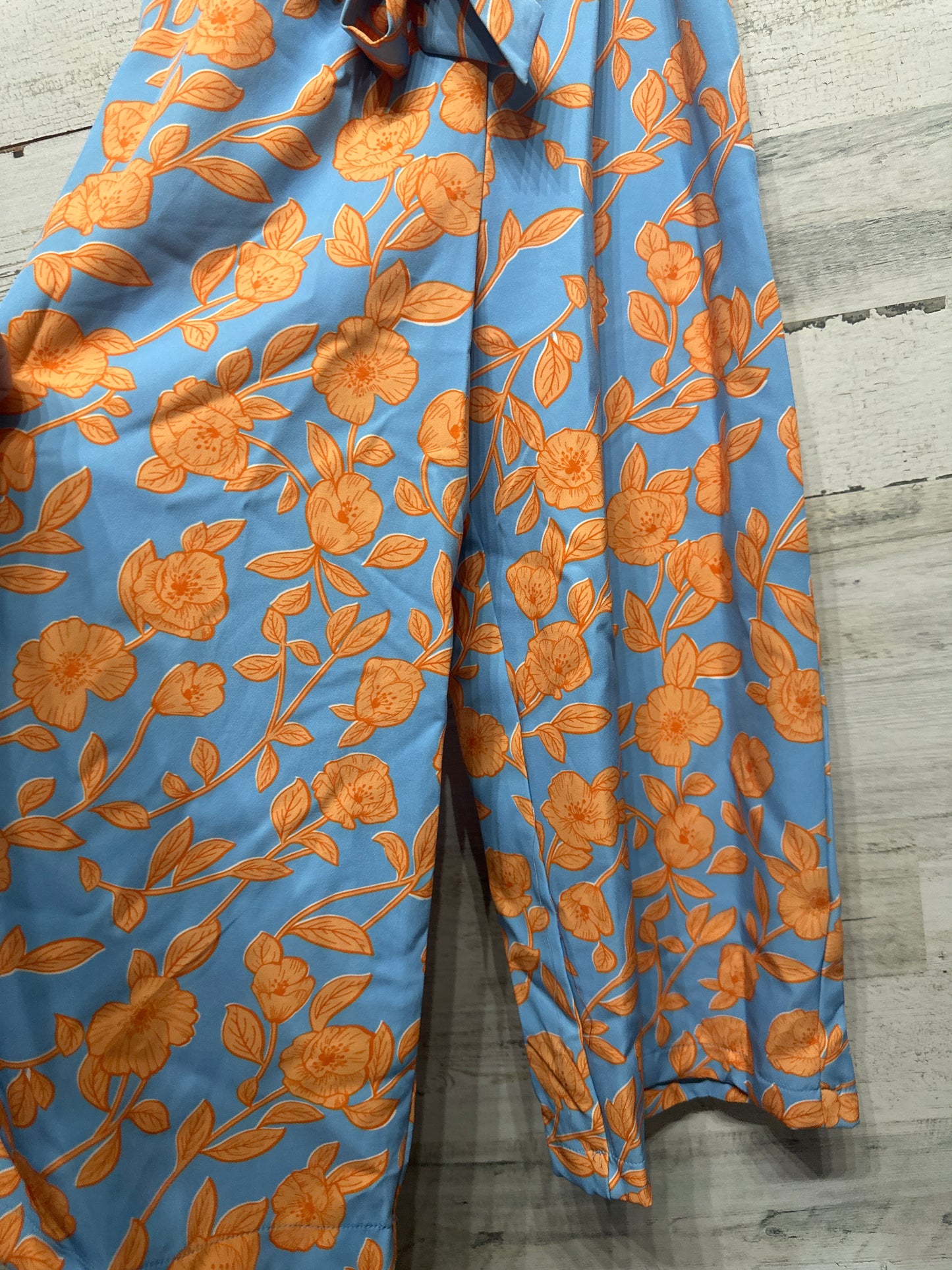 Size 10 GB Girls Floral Long Jumpsuit/Romper  - Very Good Used Condition