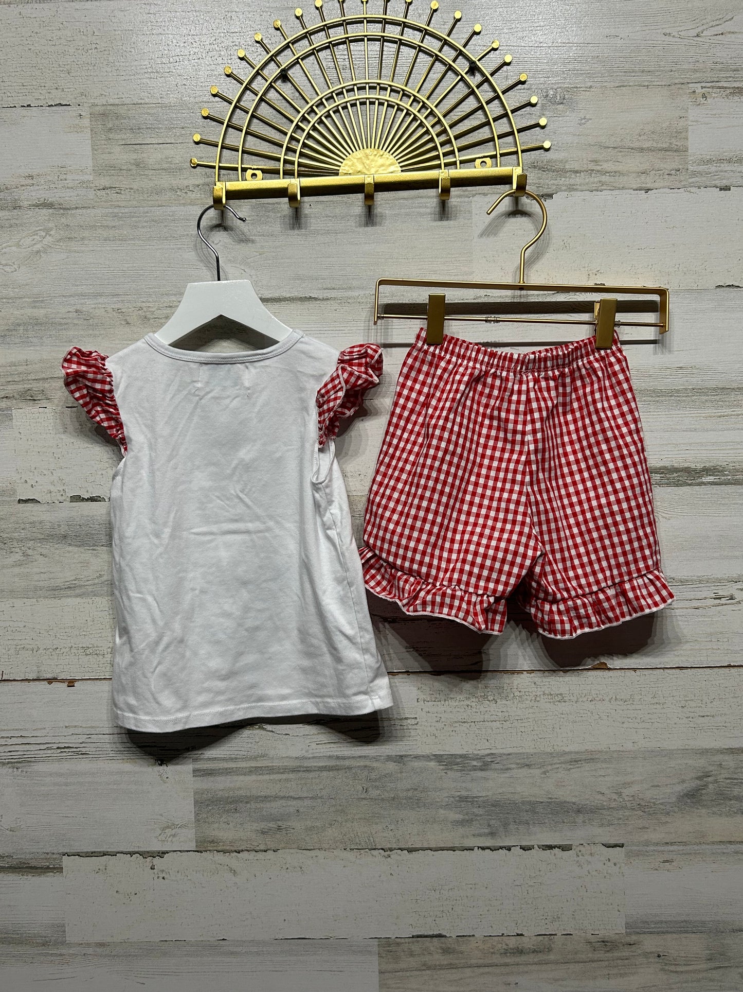 Girls Size 4t Meghan's Closet - Bayou Girl Two Piece Set - Good Used Condition