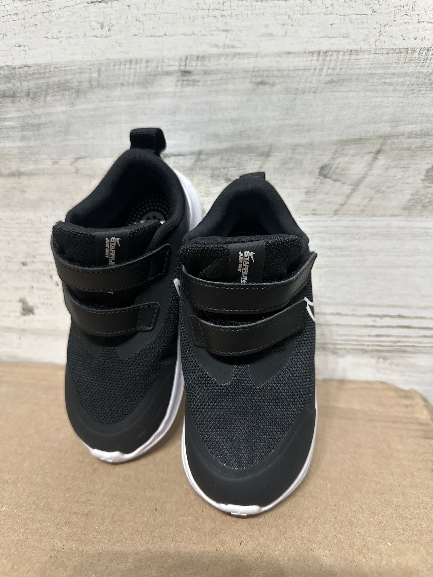 Size 10 (Toddler) Nike Black StarRunner Shoes - Very Good Used Condition