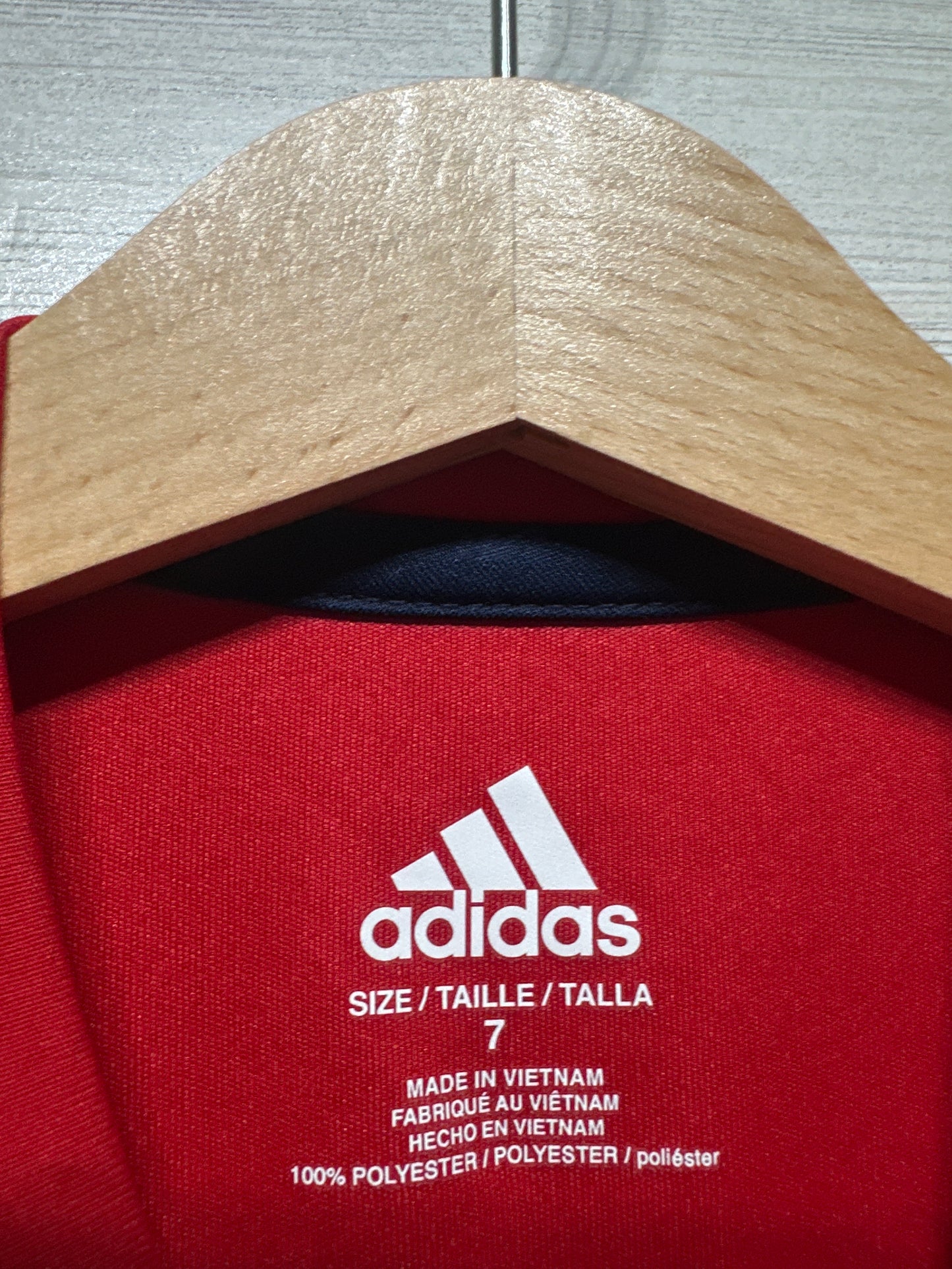 Boys Size 7 Adidas Sleeveless Shirt - Very Good Used Condition