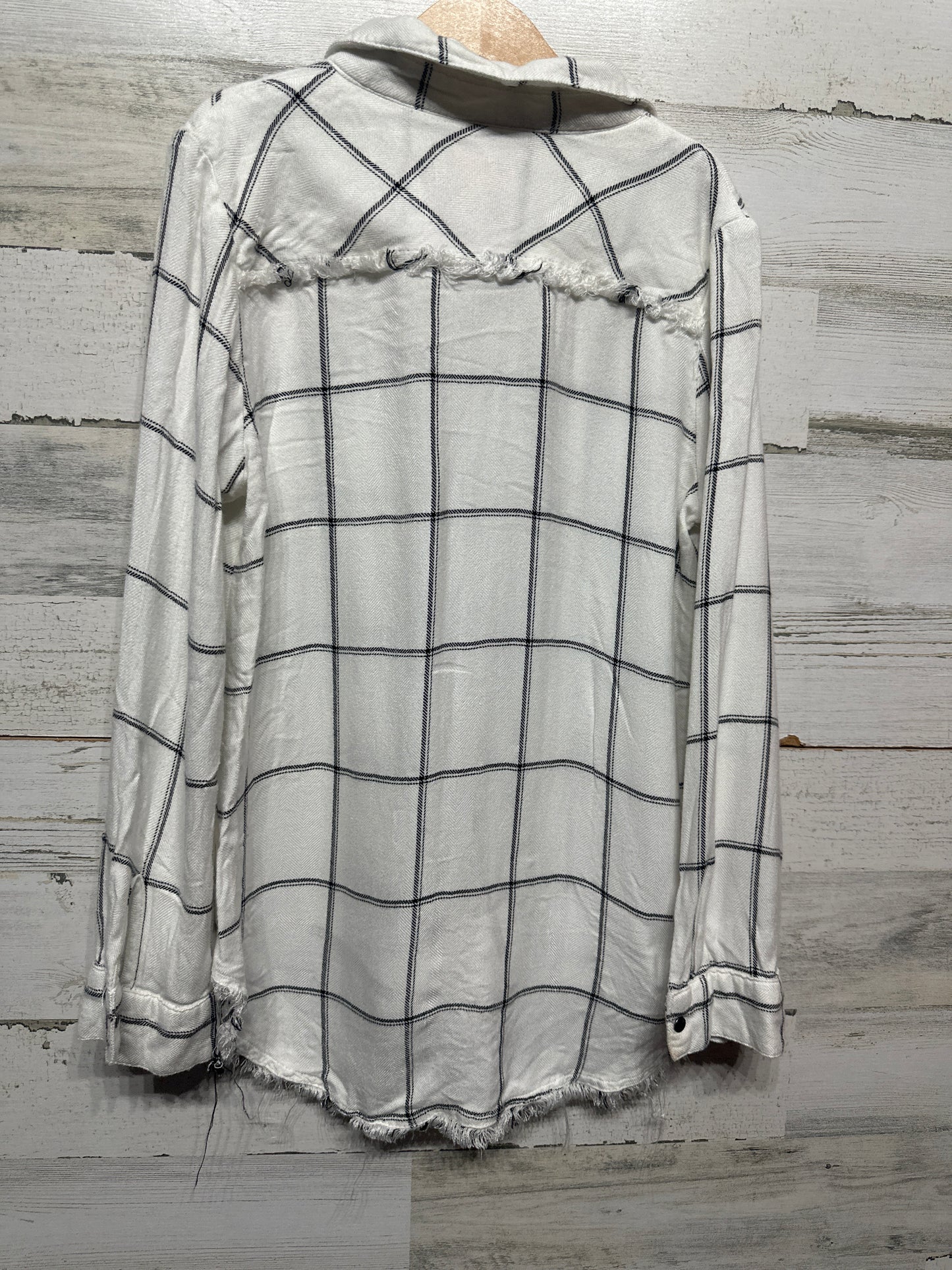 Size 12/14 (Large) GB Girls Soft Button Up Shirt - Good Used Condition