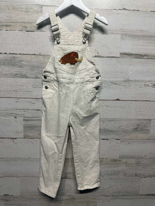 Size 3t Christian Robinson For Target Wooly Mammoth Overalls - Very Good Used Condition