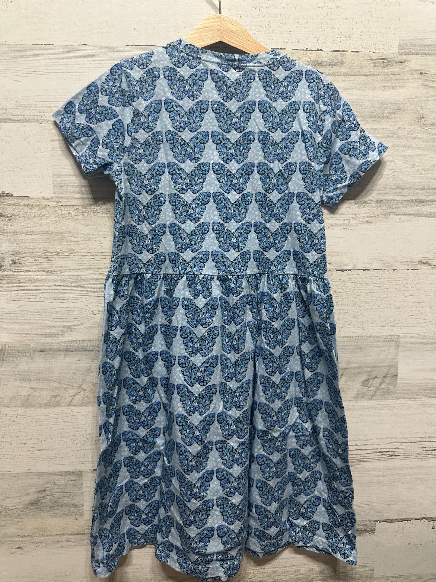 Girls Size 10 Crewcuts Butterfly Dress - Very Good Used Condition