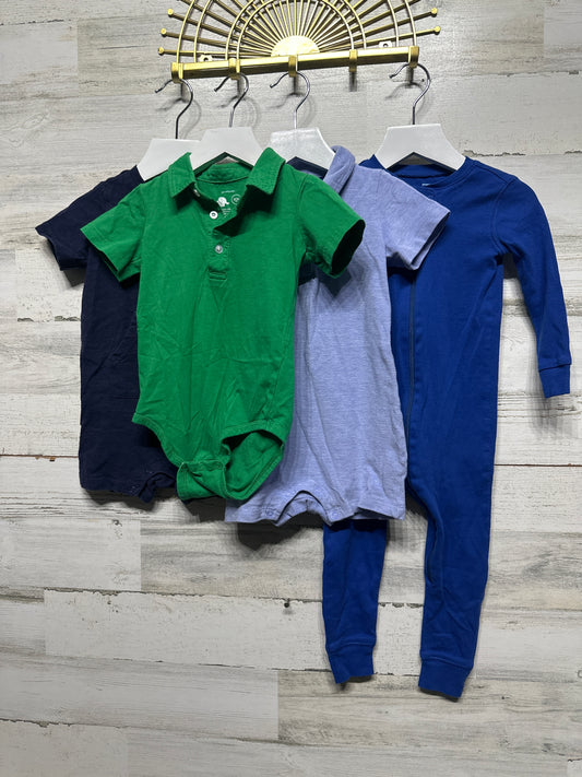 Boys 18-24m Primary Brand Cotton Clothing Lot (4 Pieces) - Very Good Used Condition