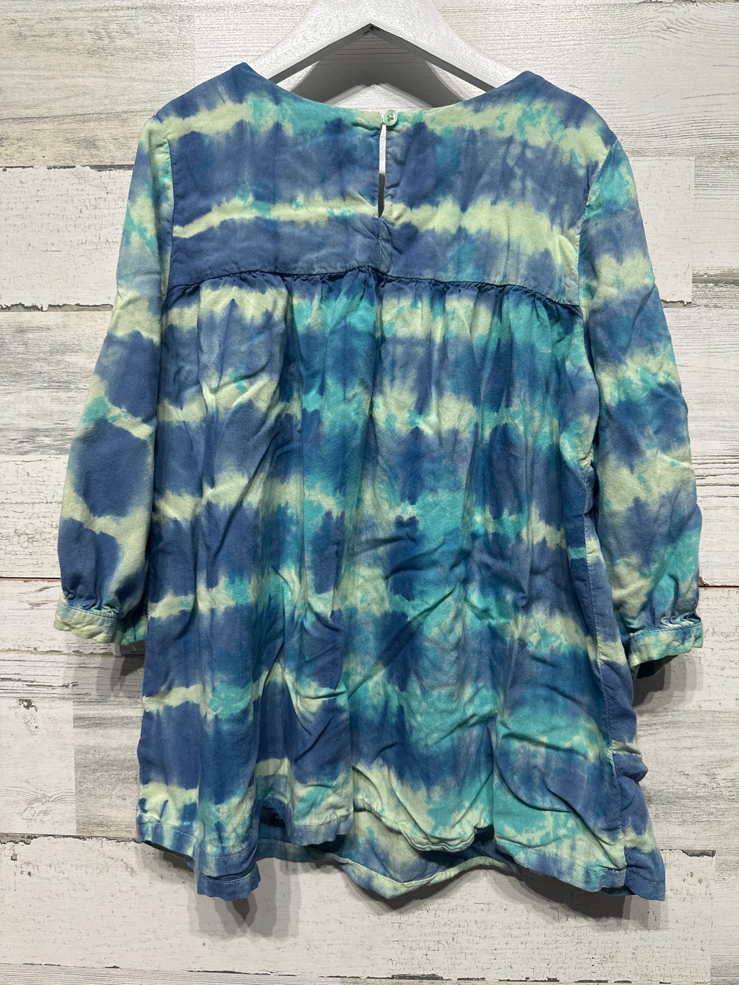 Girls Size 10-12 Large Cat and Jack Tie Dye Shirt - Good Used Condition