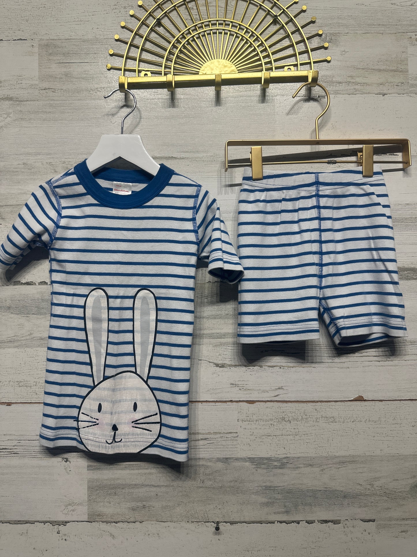 Size 5 Hanna Andersson Organic Cotton Pajama Lot (4 pieces) - Good Used Condition*