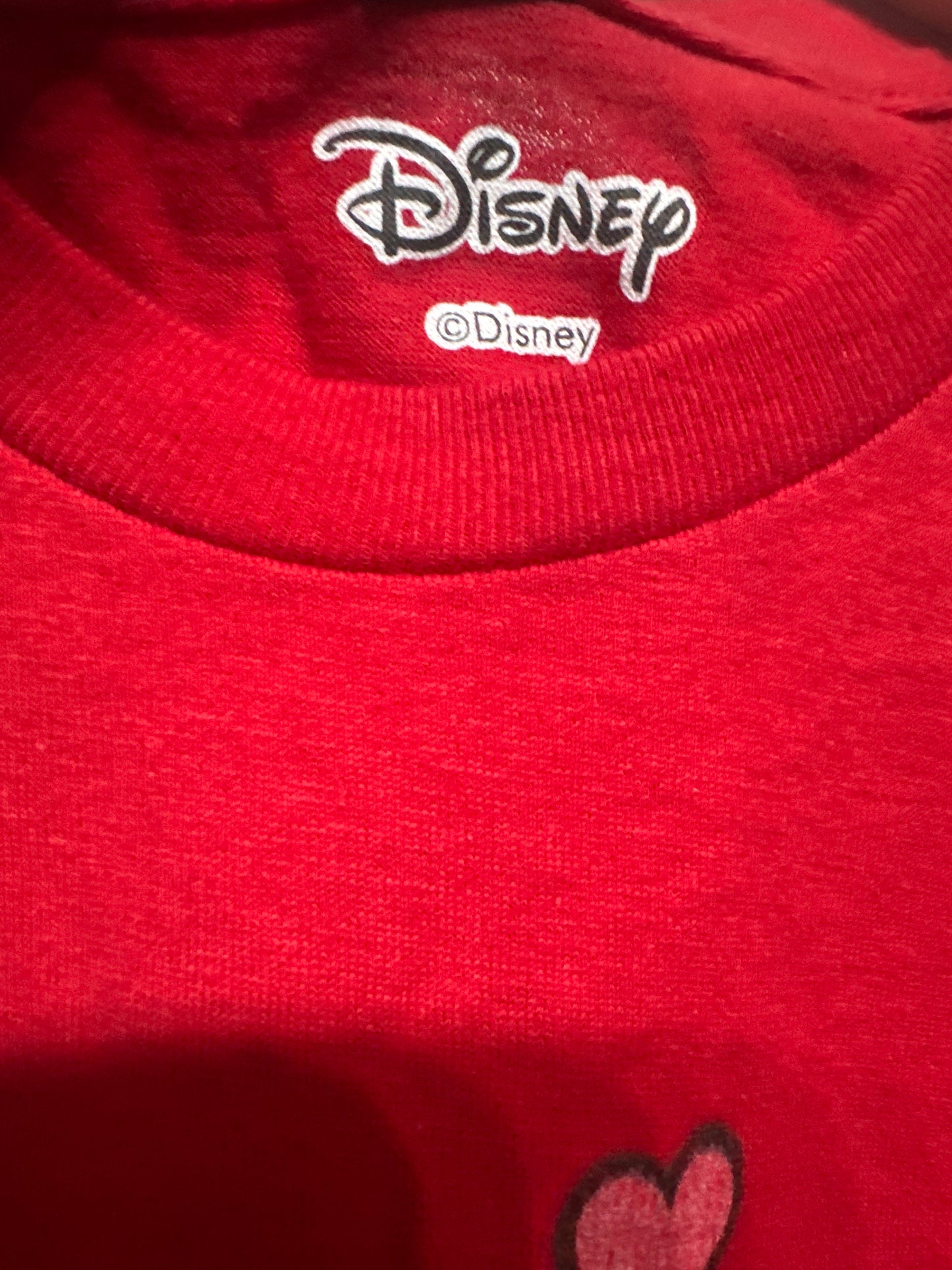Girls Size Medium (Fits 10/12) Disney Lady and the Tramp Shirt - Good Used Condition