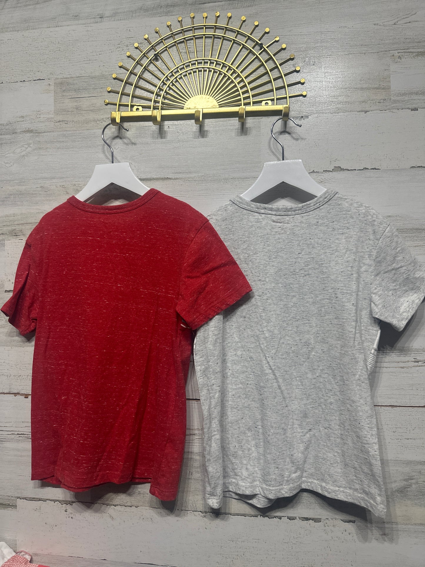 Boys Size 6-7 Small Cat and Jack Shirt Lot (2 pieces) - Very Good Used Condition