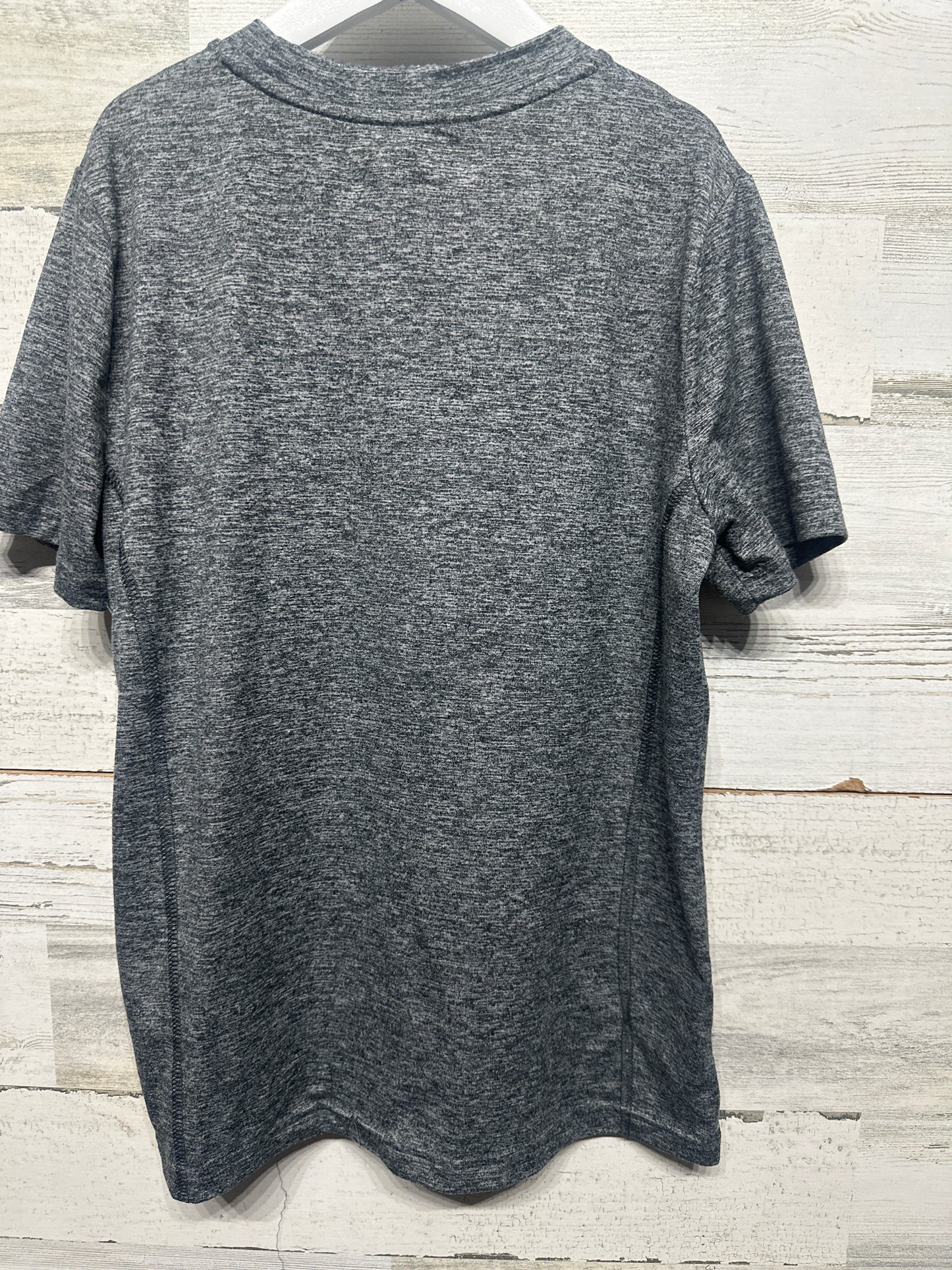 Boys Size 9-10 Abercrombie Kids Grey Drifit Shirt - Very Good Used Condition