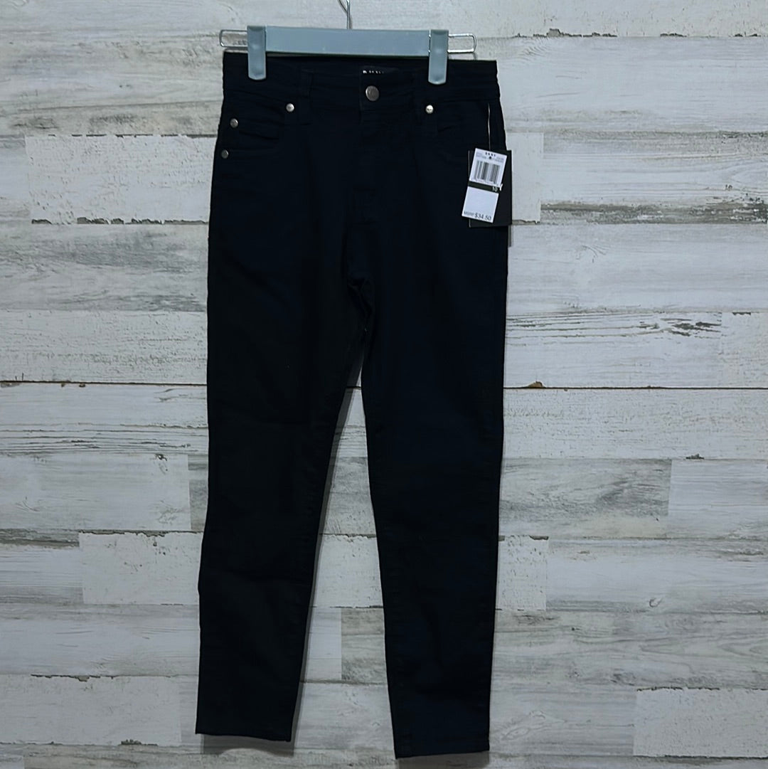 Girls Size 10 DKNY black stretchy skinny jeans - new with tags