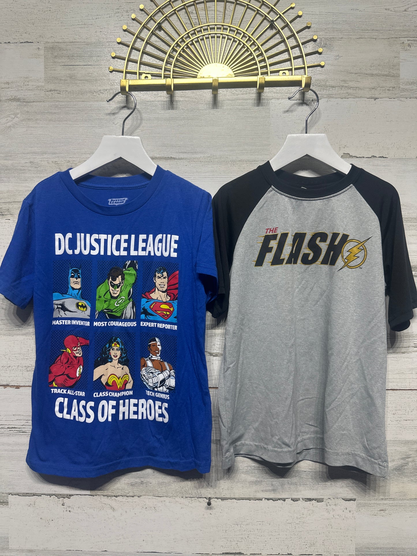 Size Small Super Hero T-Shirt Lot (3 pieces) - Very Good Used Condition