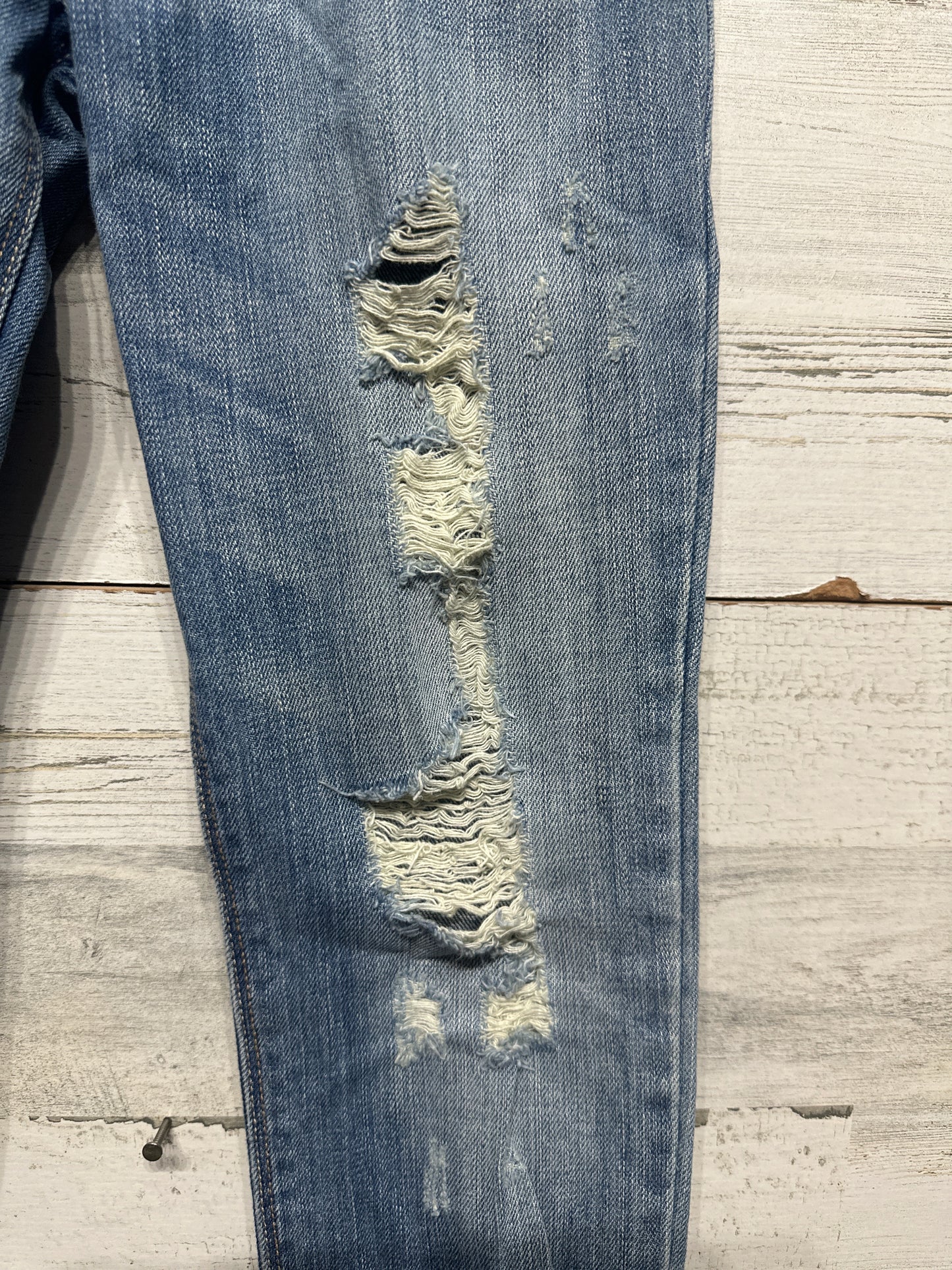 Girls Size 10 Abercrombie Distressed Jeans - Good Used Condition